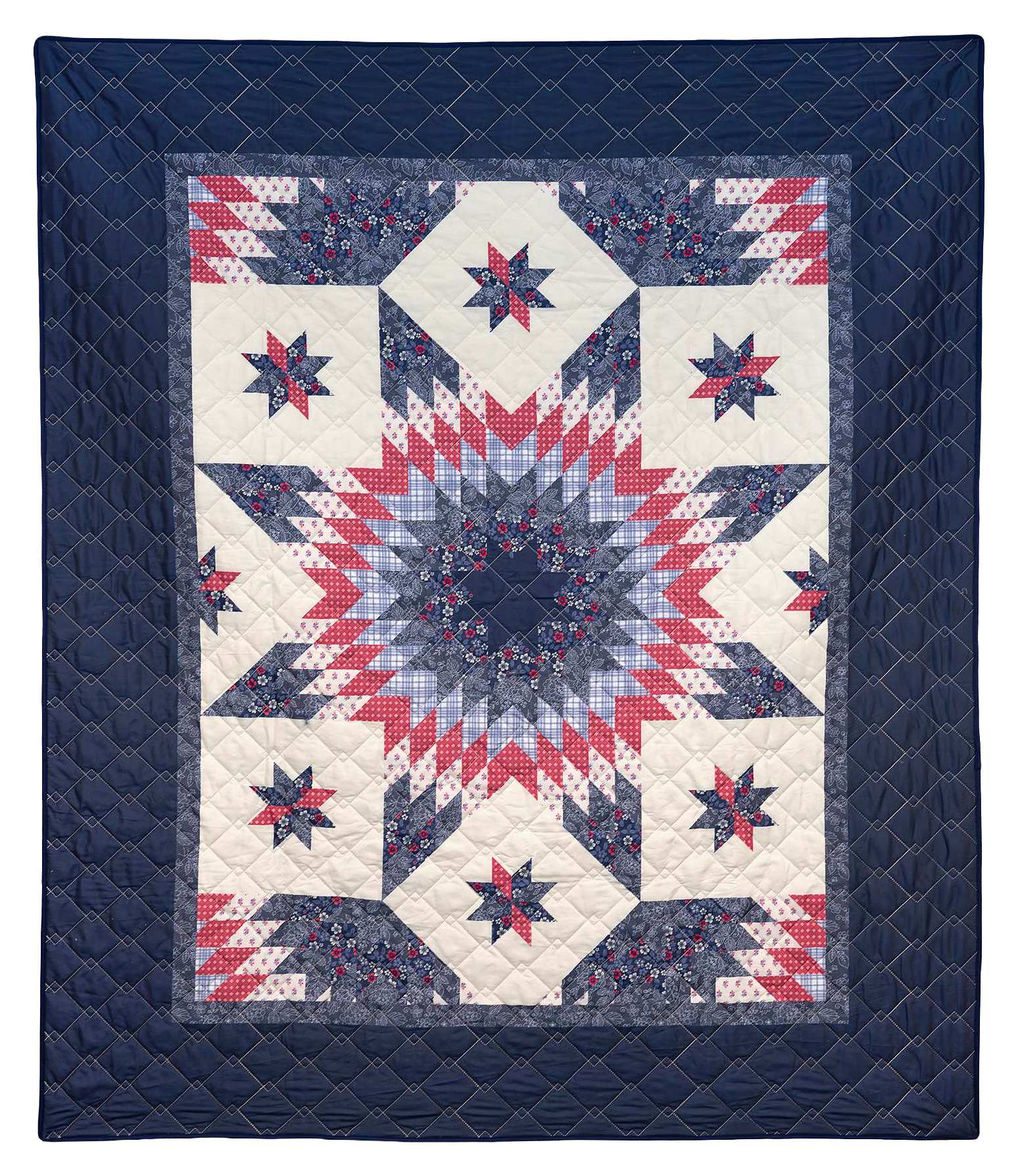 Image of Donna Sharp Bluefield Star Throw