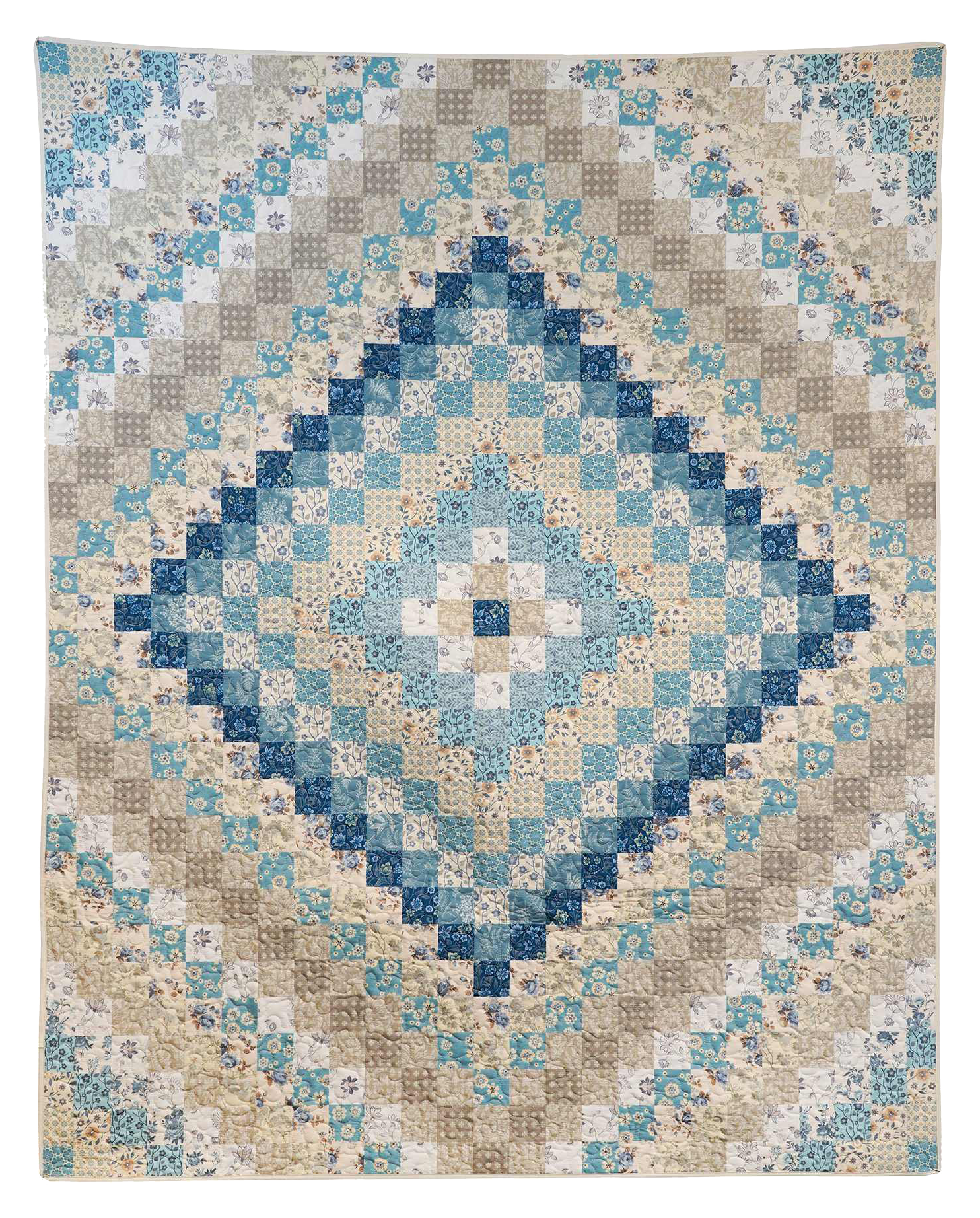 Image of Donna Sharp Blue Diamond Throw