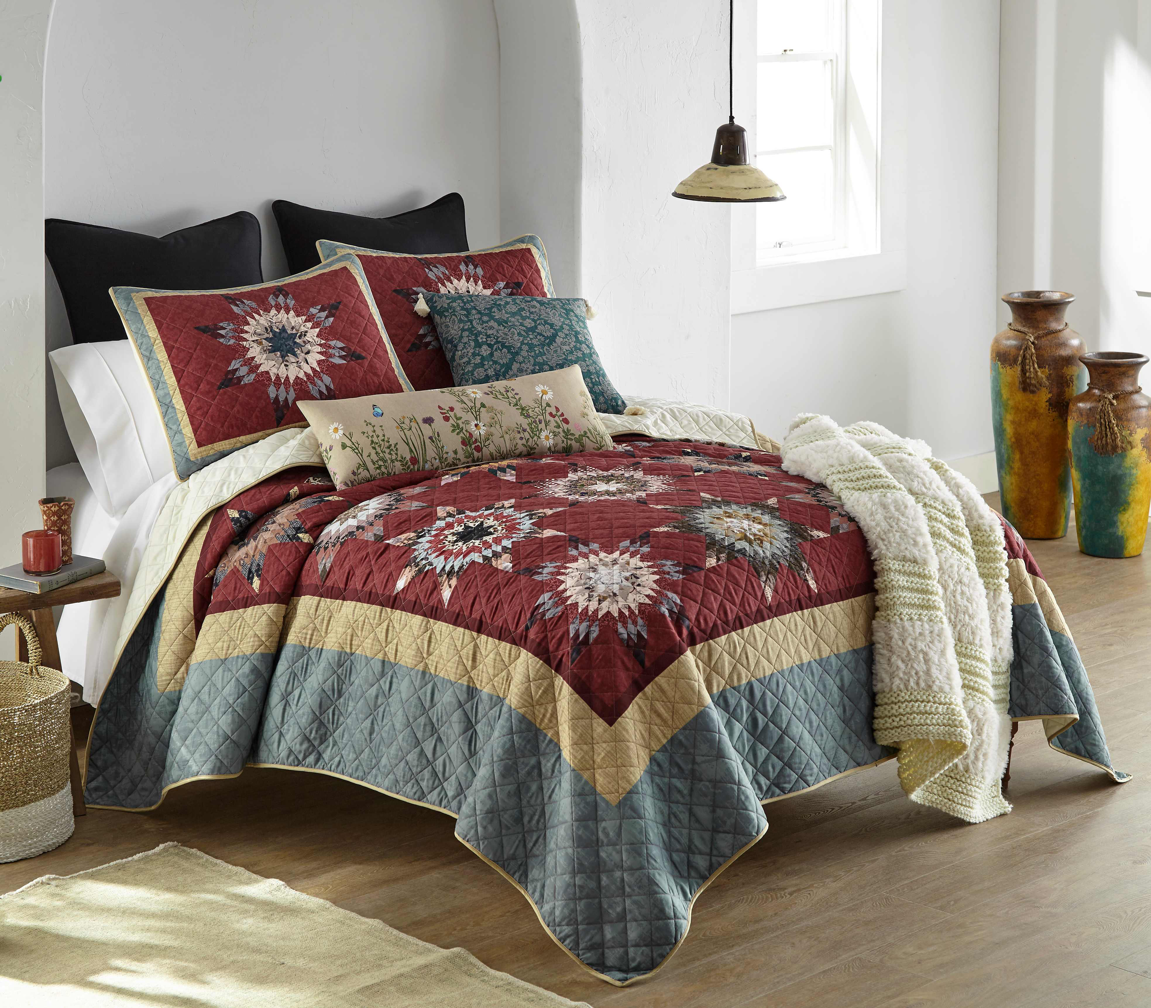 Image of Donna Sharp Southern Star Quilt Bedding Set - King