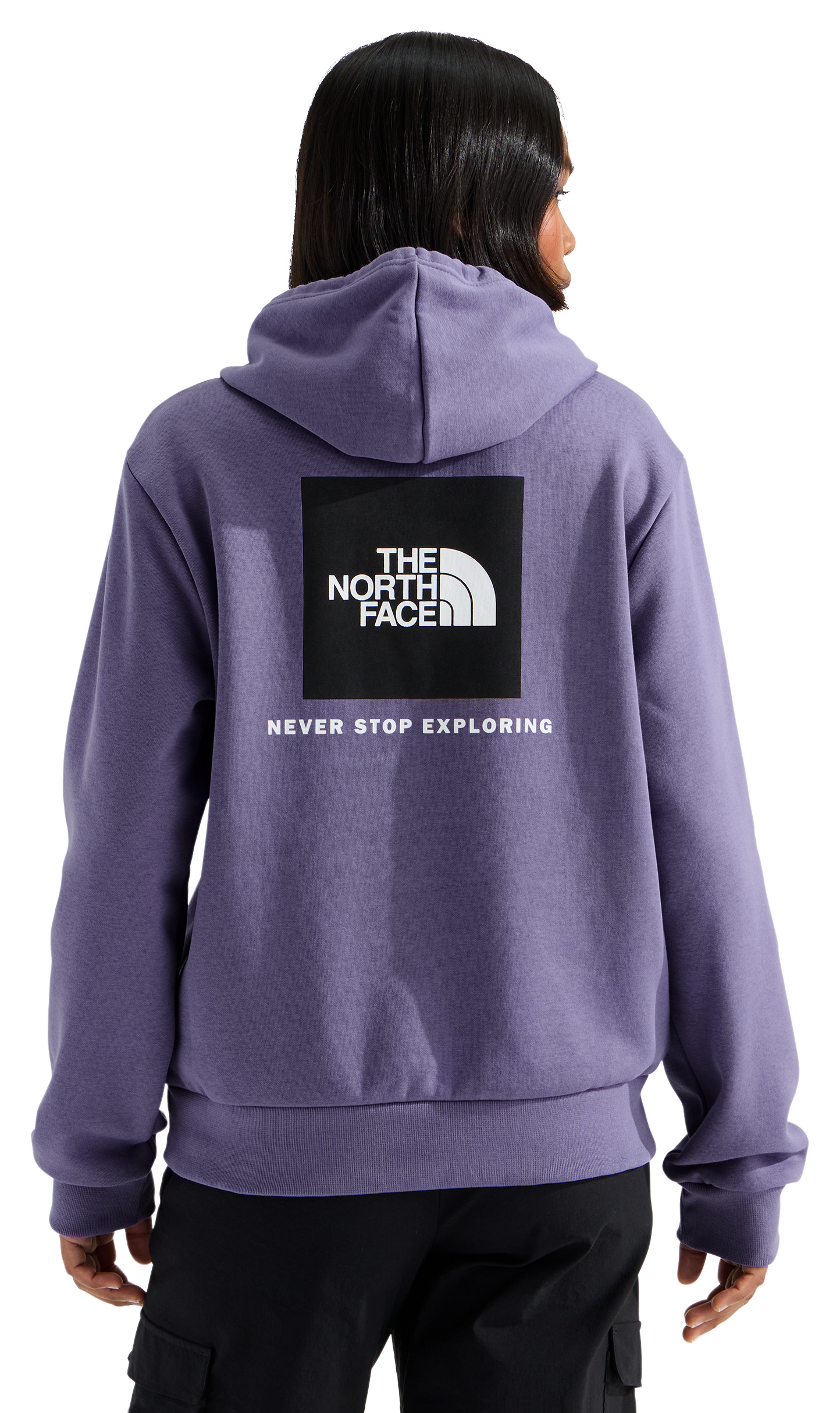 Image of The North Face Evolution Box NSE Hoodie - Grounded Plum