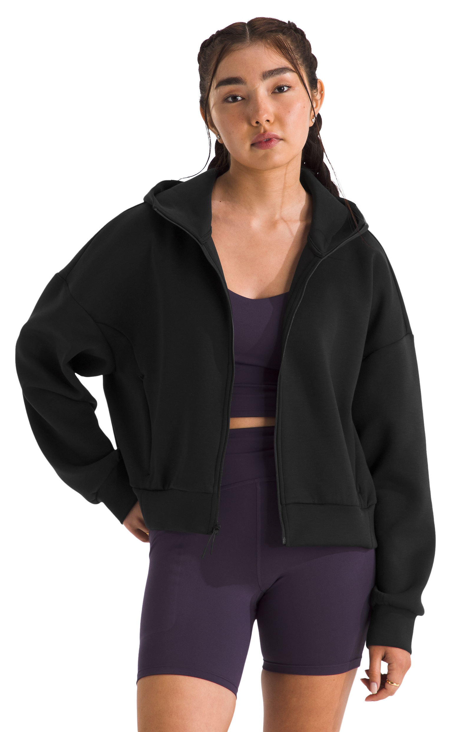 Image of The North Face Jaida Full-Zip Hooded Jacket - TNF Black