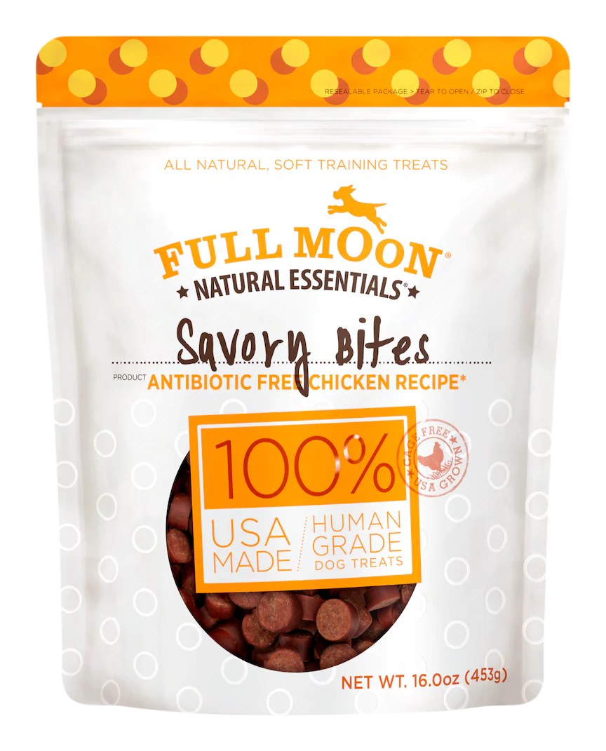 Image of Full Moon Chicken Savory Bites Dog Treats