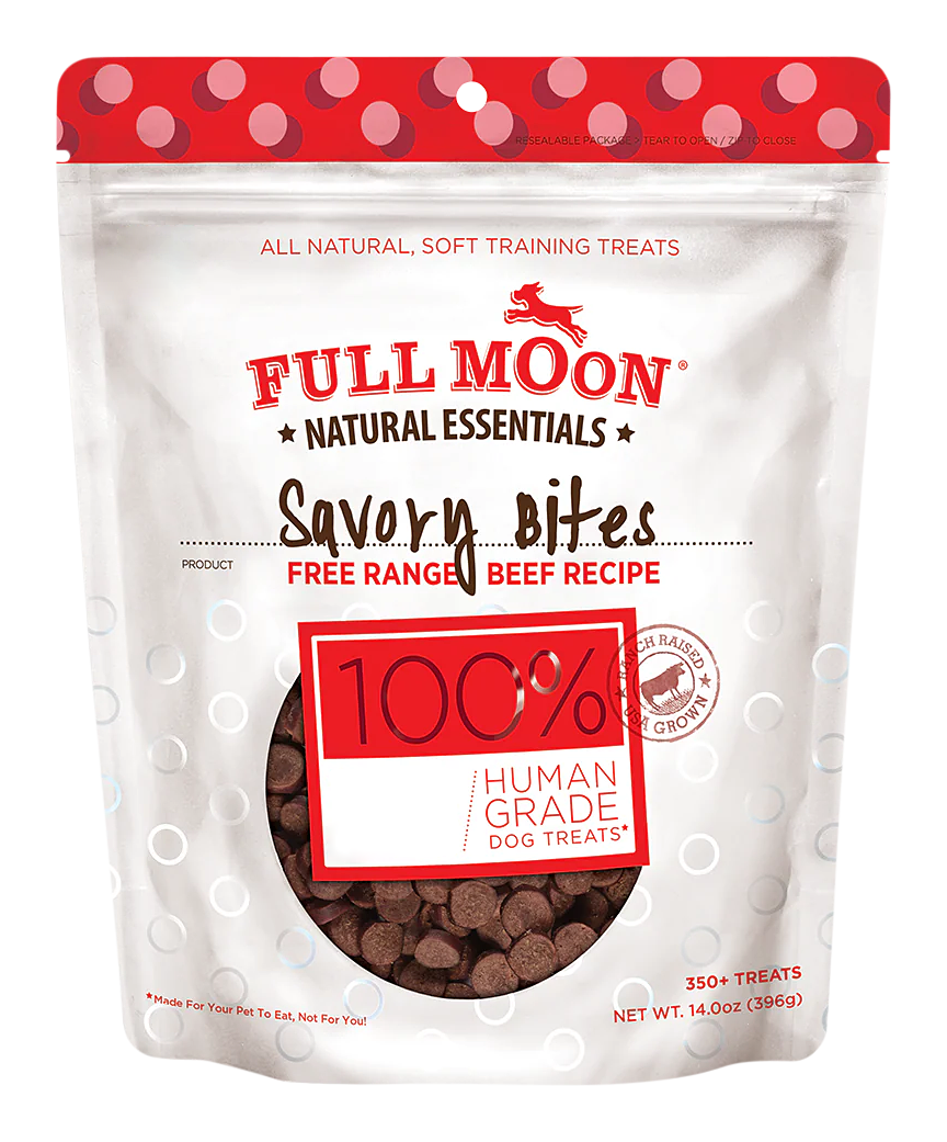 Image of Full Moon Beef Savory Bites Dog Treats