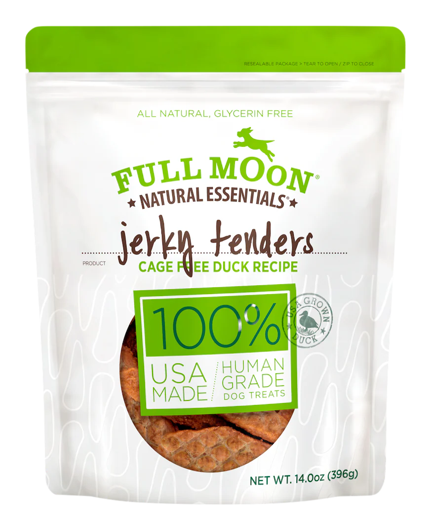 Image of Full Moon Duck Jerky Tenders Dog Treats
