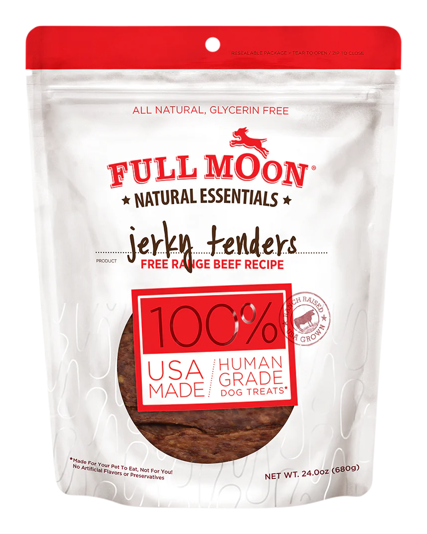 Image of Full Moon Beef Jerky Tenders Dog Treats