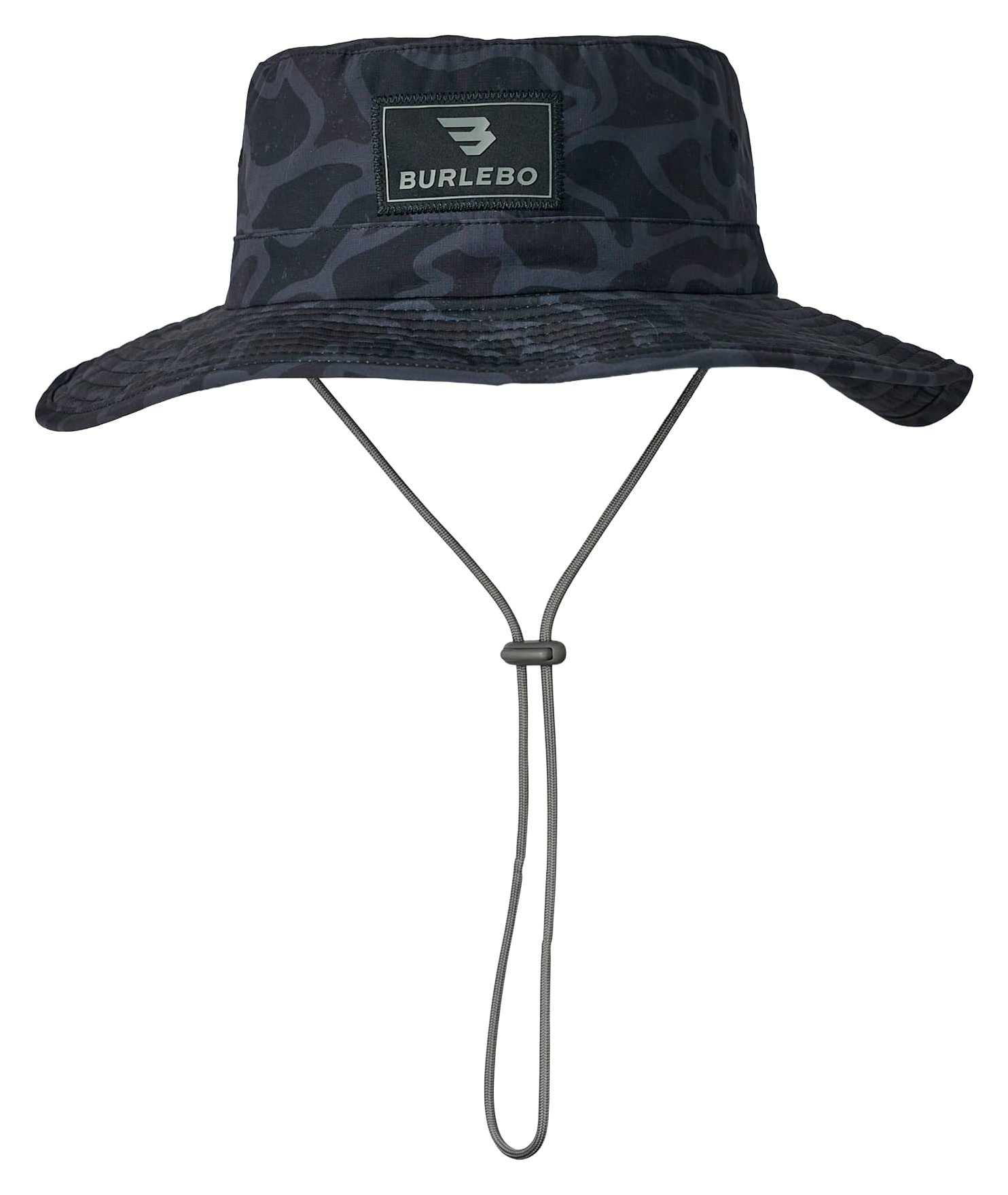 Image of BURLEBO Bucket Hat - Black Camo