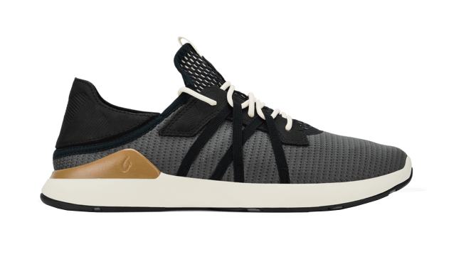Image of OluKai Mio Li Sneakers for Men - Rock/Natural
