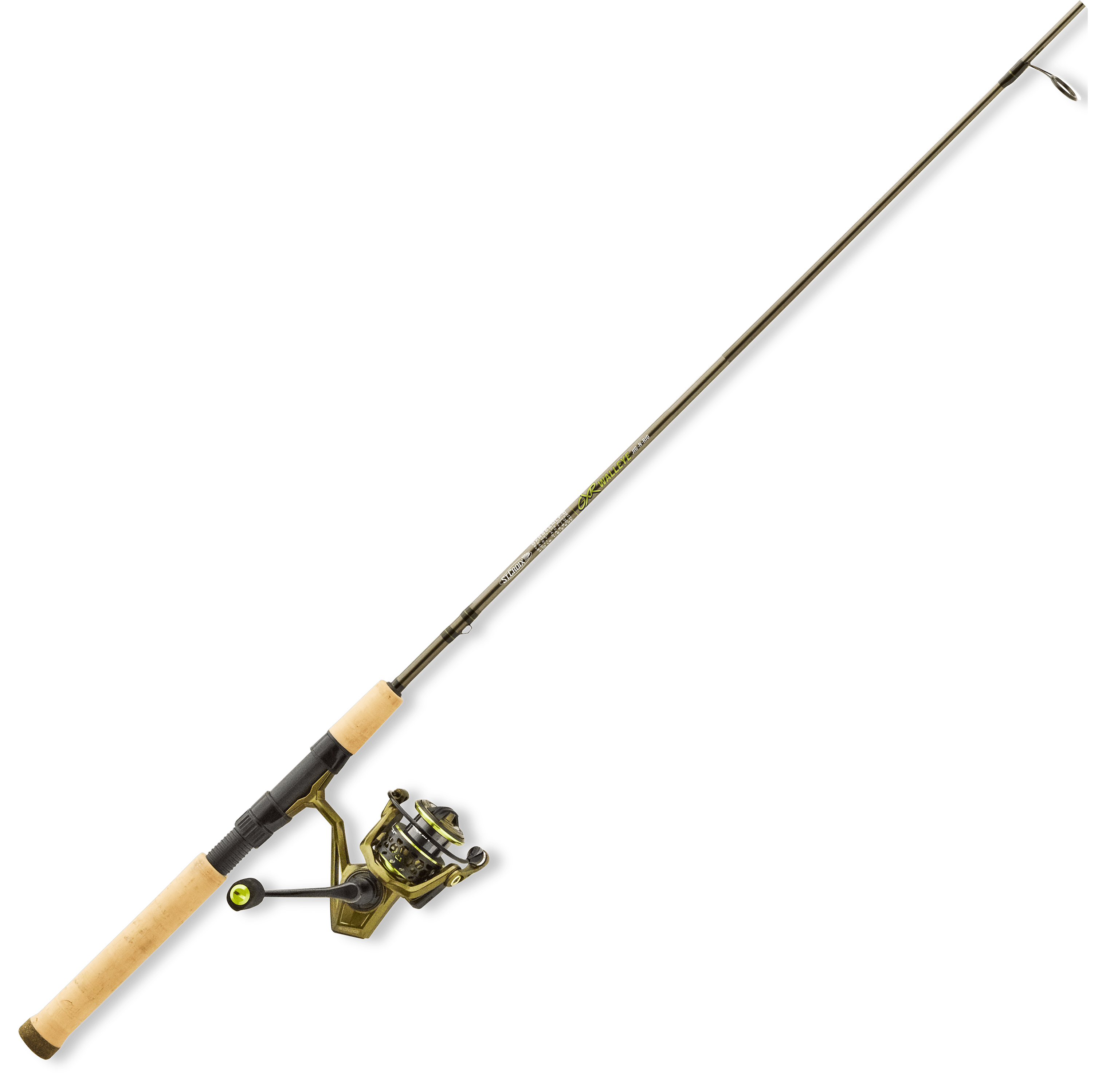 Image of St. Croix GXR Walleye Spinning Combo - 7' - Medium Light - 1 Piece