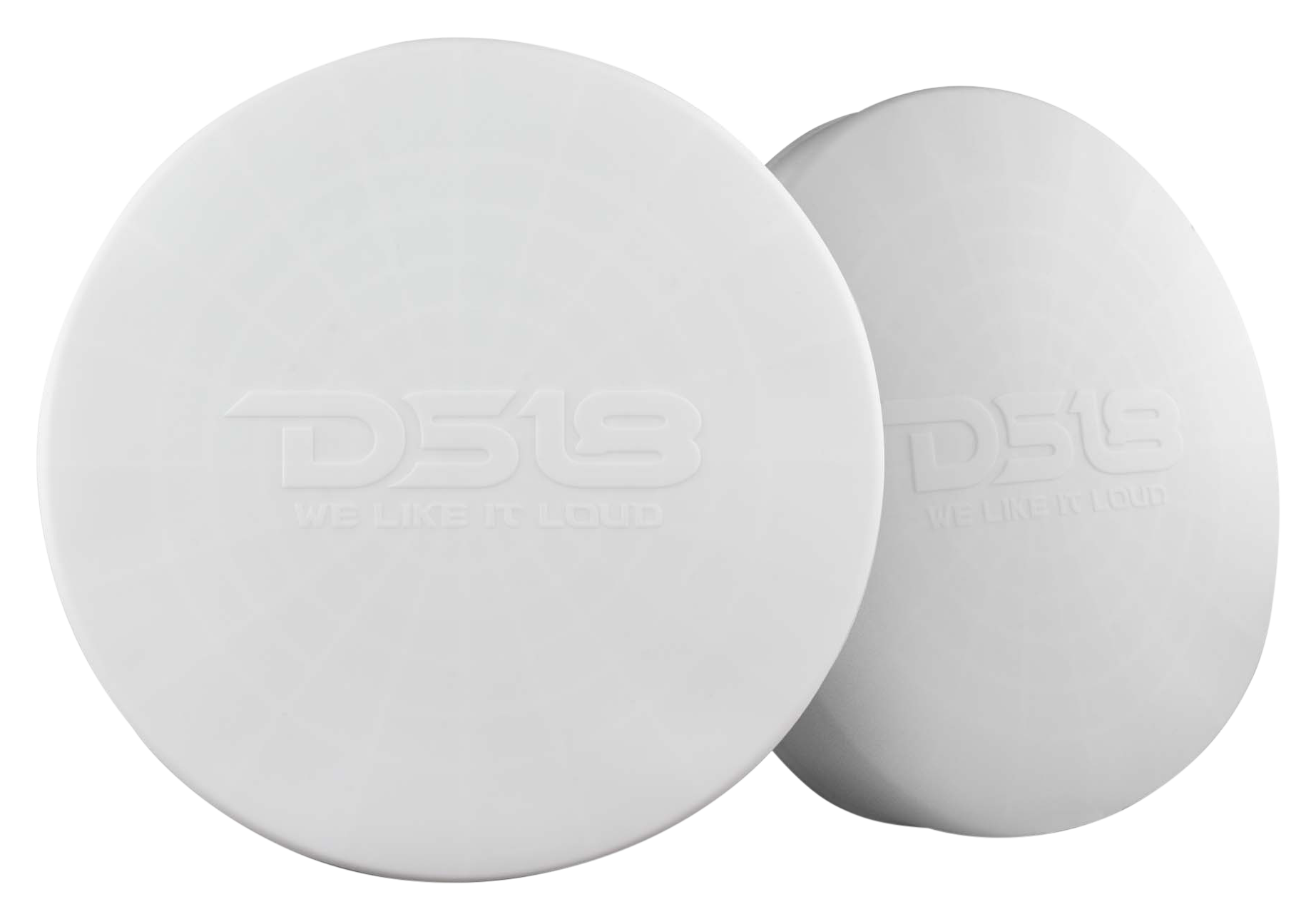 Image of DS18 Silicone Cover for All Towers, Speakers, and Subwoofers - White - 12''
