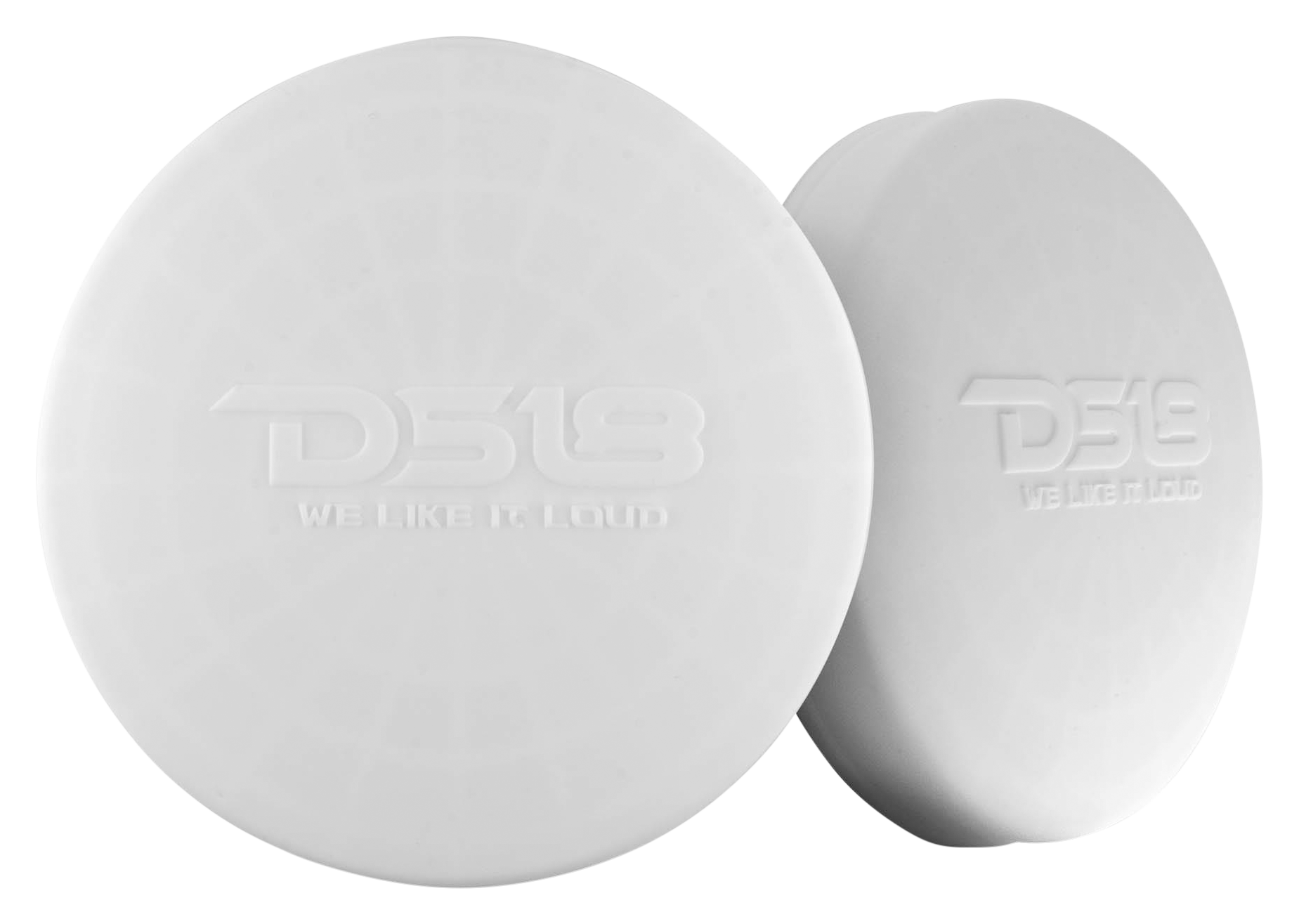 Image of DS18 Silicone Cover for All Towers, Speakers, and Subwoofers - White - 6.5''