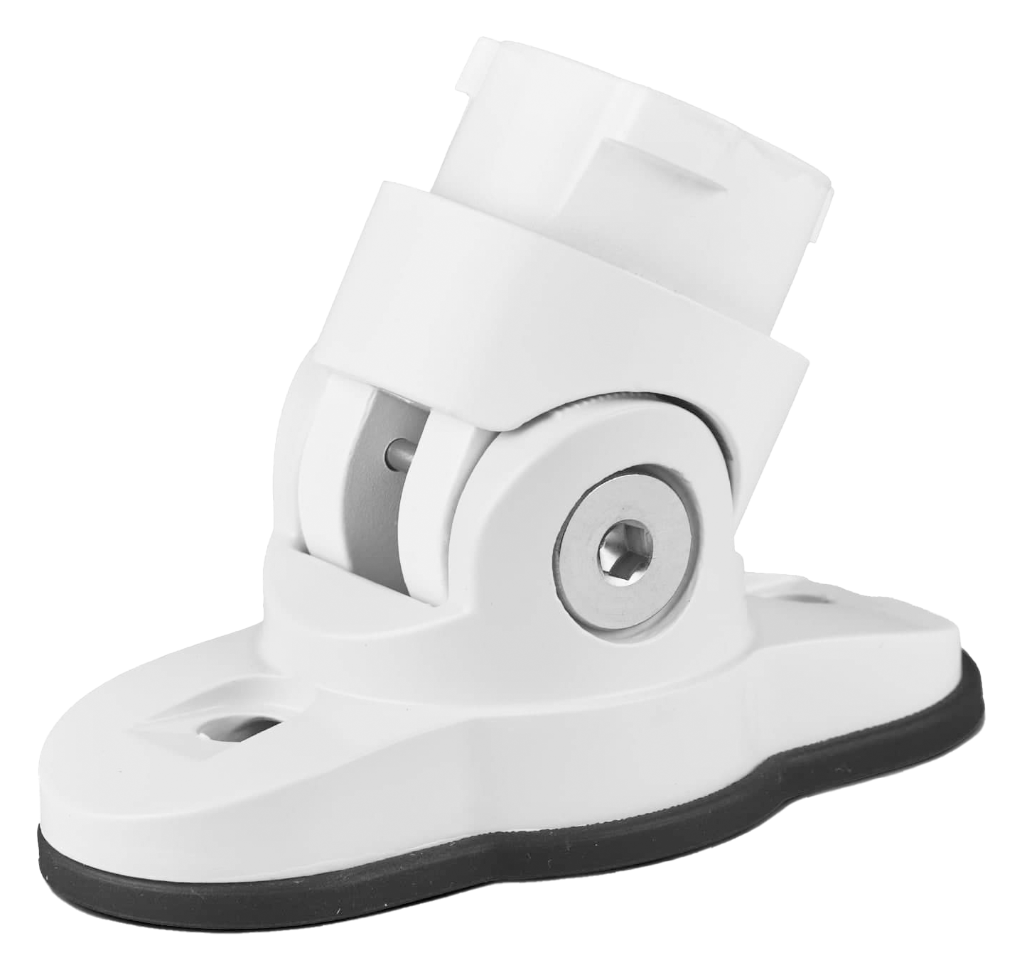Image of DS18 Flat-Mounting Bracket Clamp Adapter - White