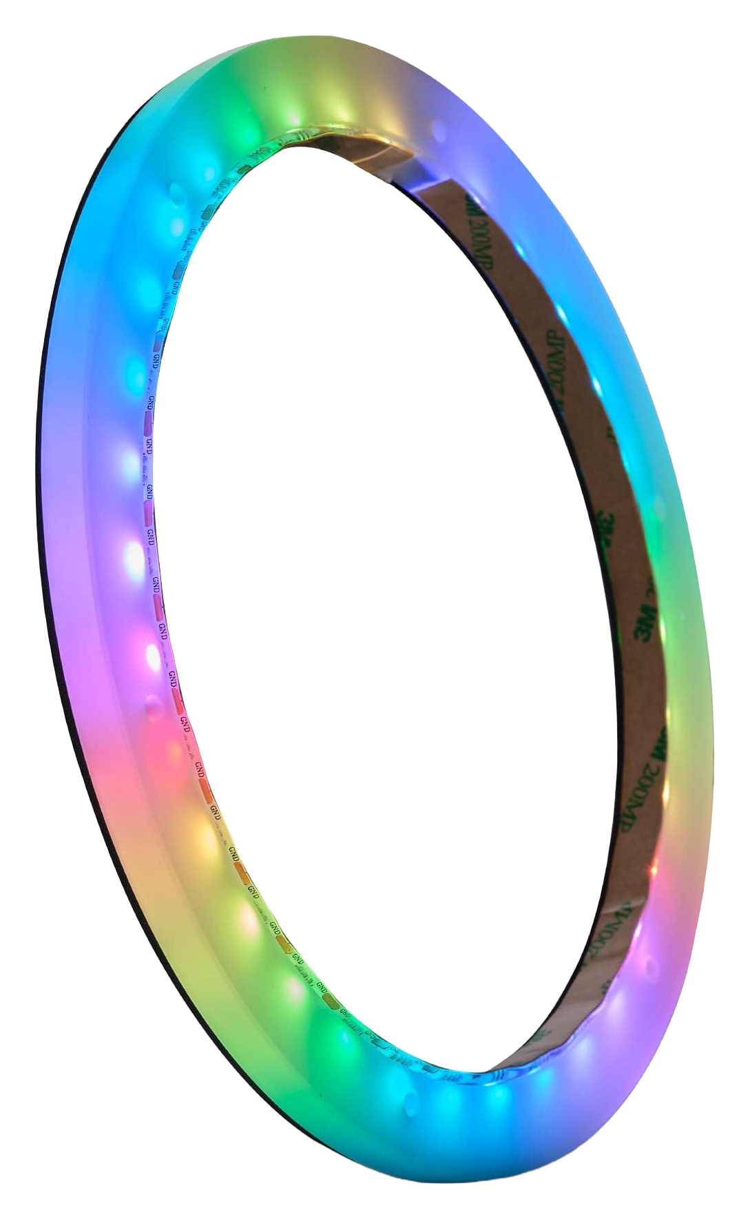 Image of DS18 Digital LED Ring for Marine and Powersports Speakers and Towers - 8''