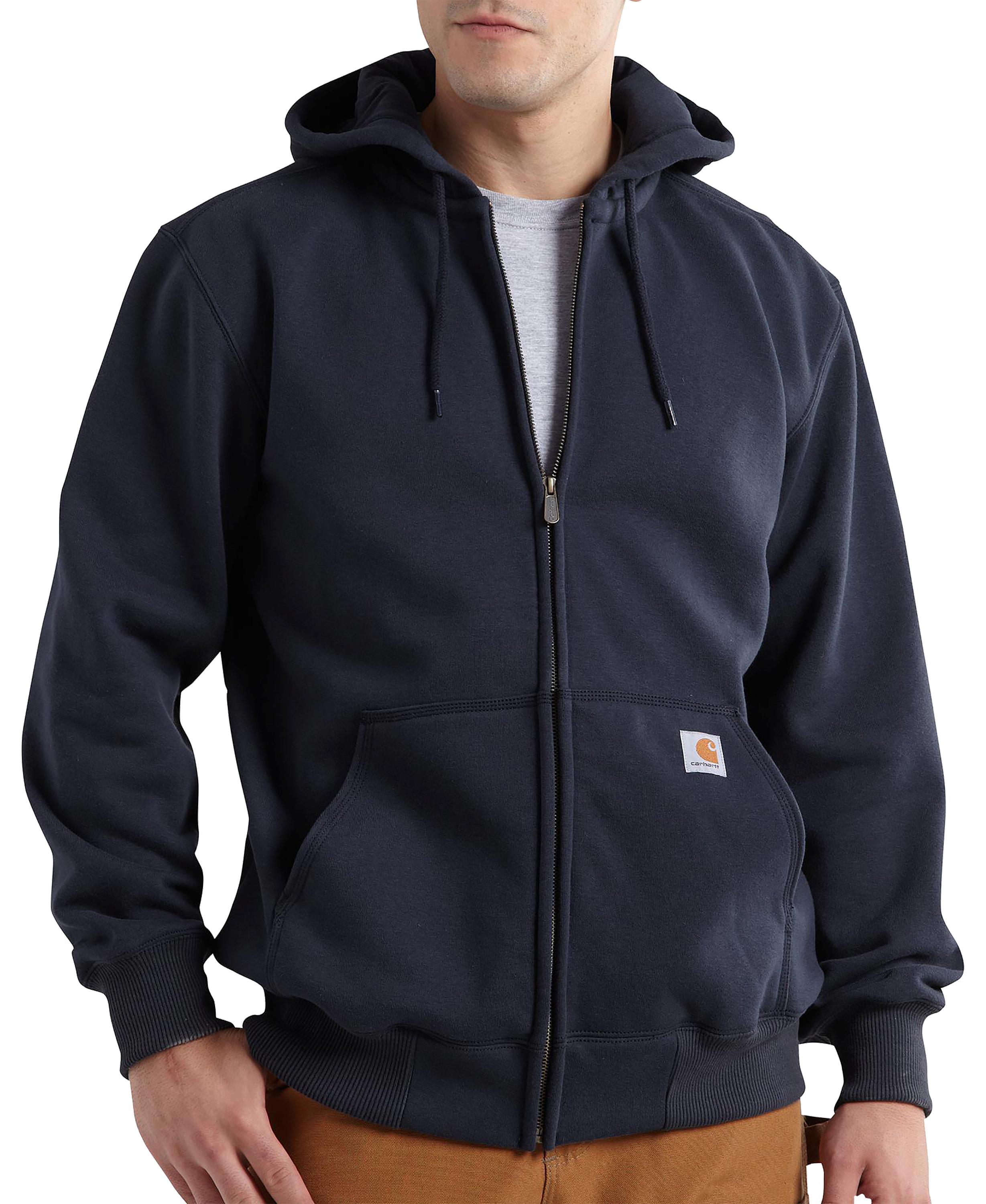 Carhartt Rain Defender Loose-Fit Heavyweight Full-Zip Long-Sleeve Sweatshirt for Men