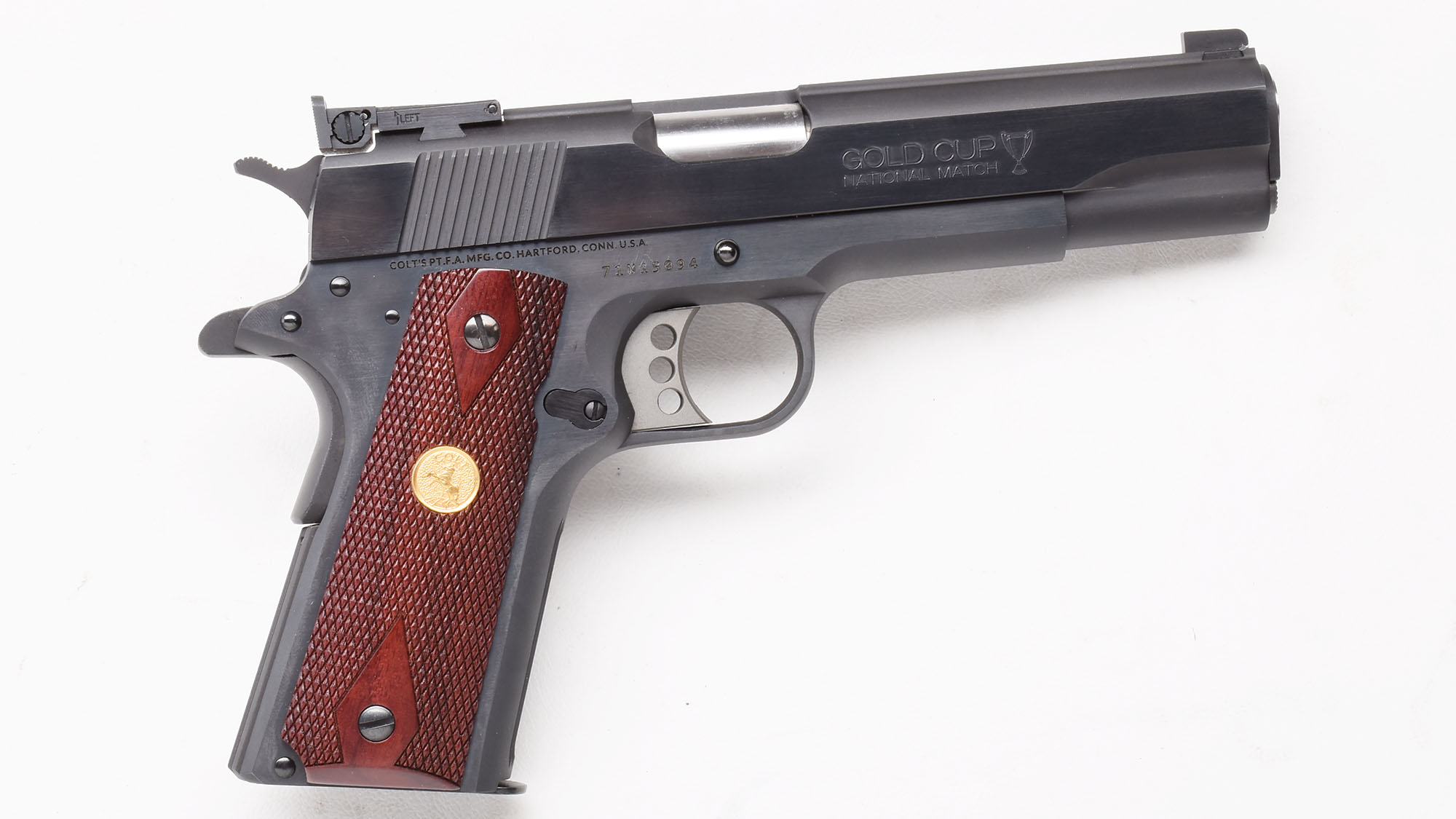 Image of Colt ~ 1911 Gold Cup National Match ~ .45 Auto
