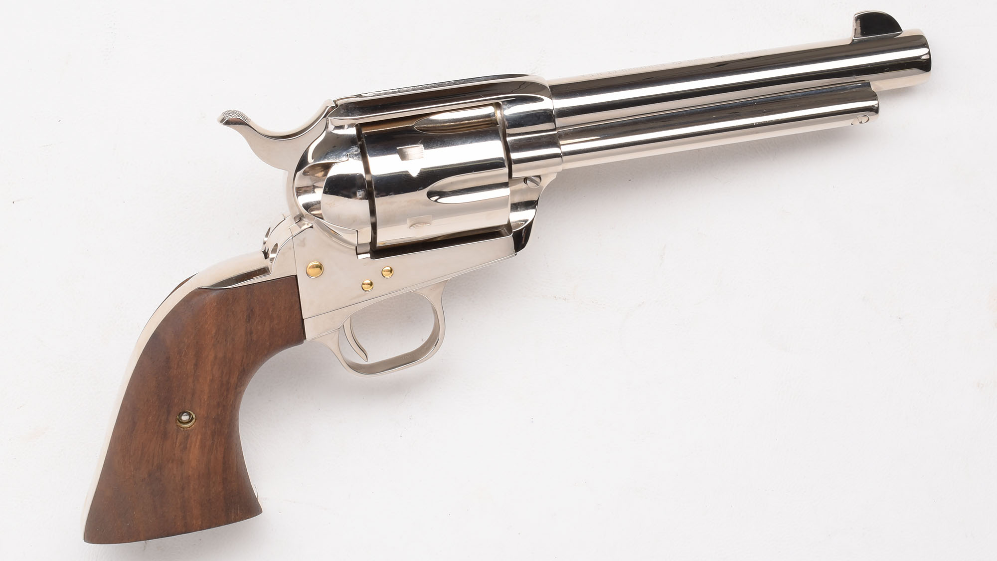 Image of "Colt ~ Single Action Army ""Silver Stallion"" ~ .45 Long Colt"