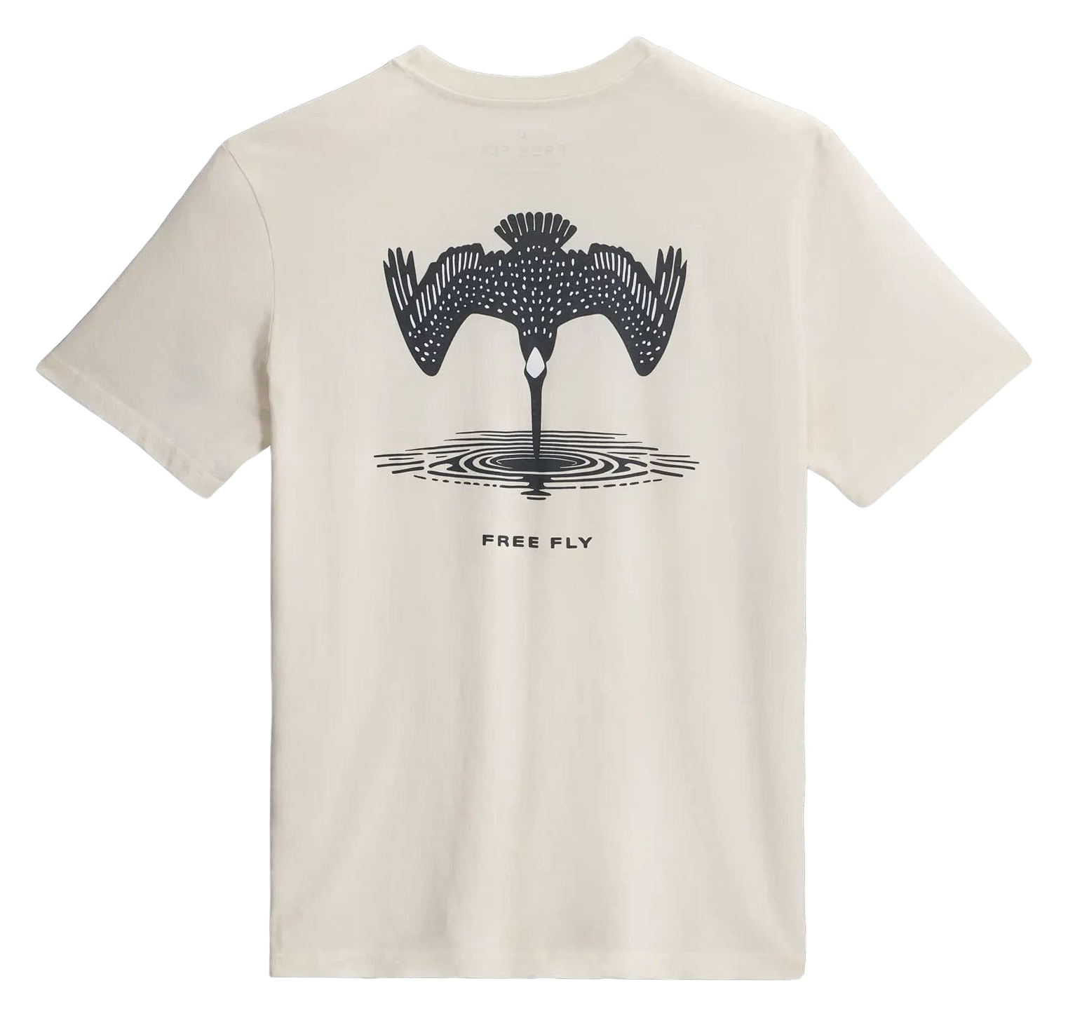 Image of Free Fly Dive Bomb Pocket T-Shirt - Heather Sea Salt - XXL