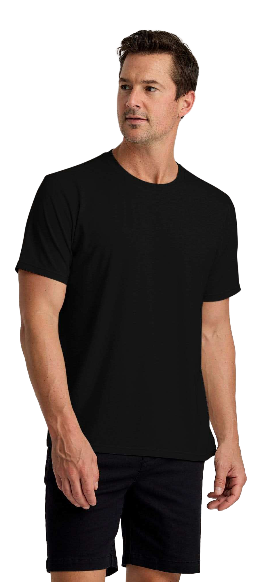 Image of Free Fly Elevate Lightweight Short-Sleeve T-Shirt - Black - M