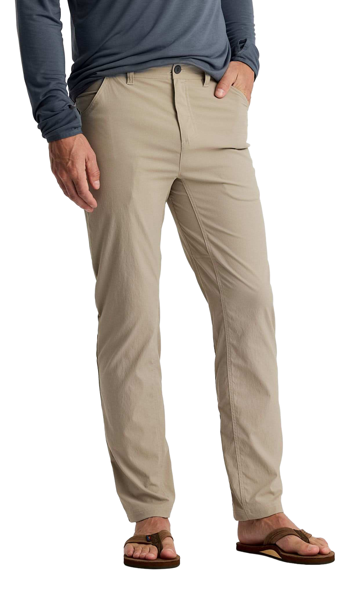 Image of Free Fly Topogrid Pants - Vintage Khaki - 36X30