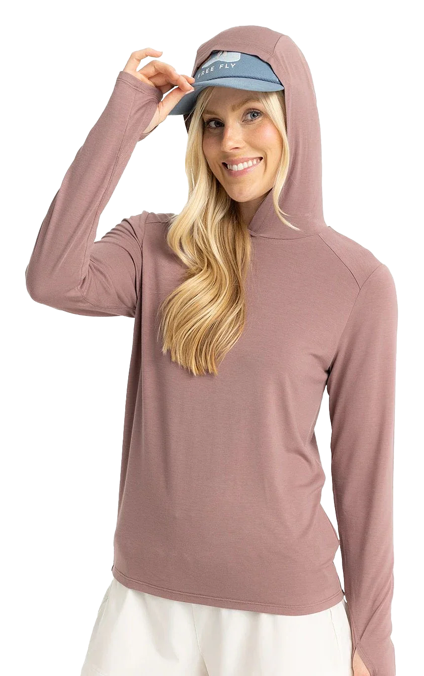 Image of Free Fly Bamboo Shade II Hoodie - Fig - XXL