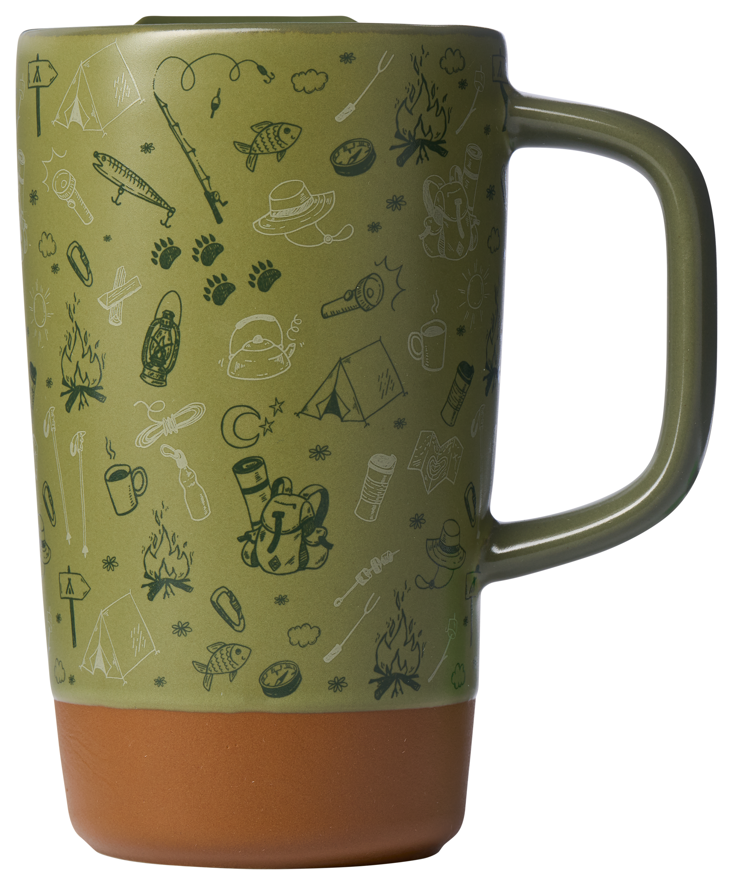 Bass Pro Shops Camping Travel Mug with Lid