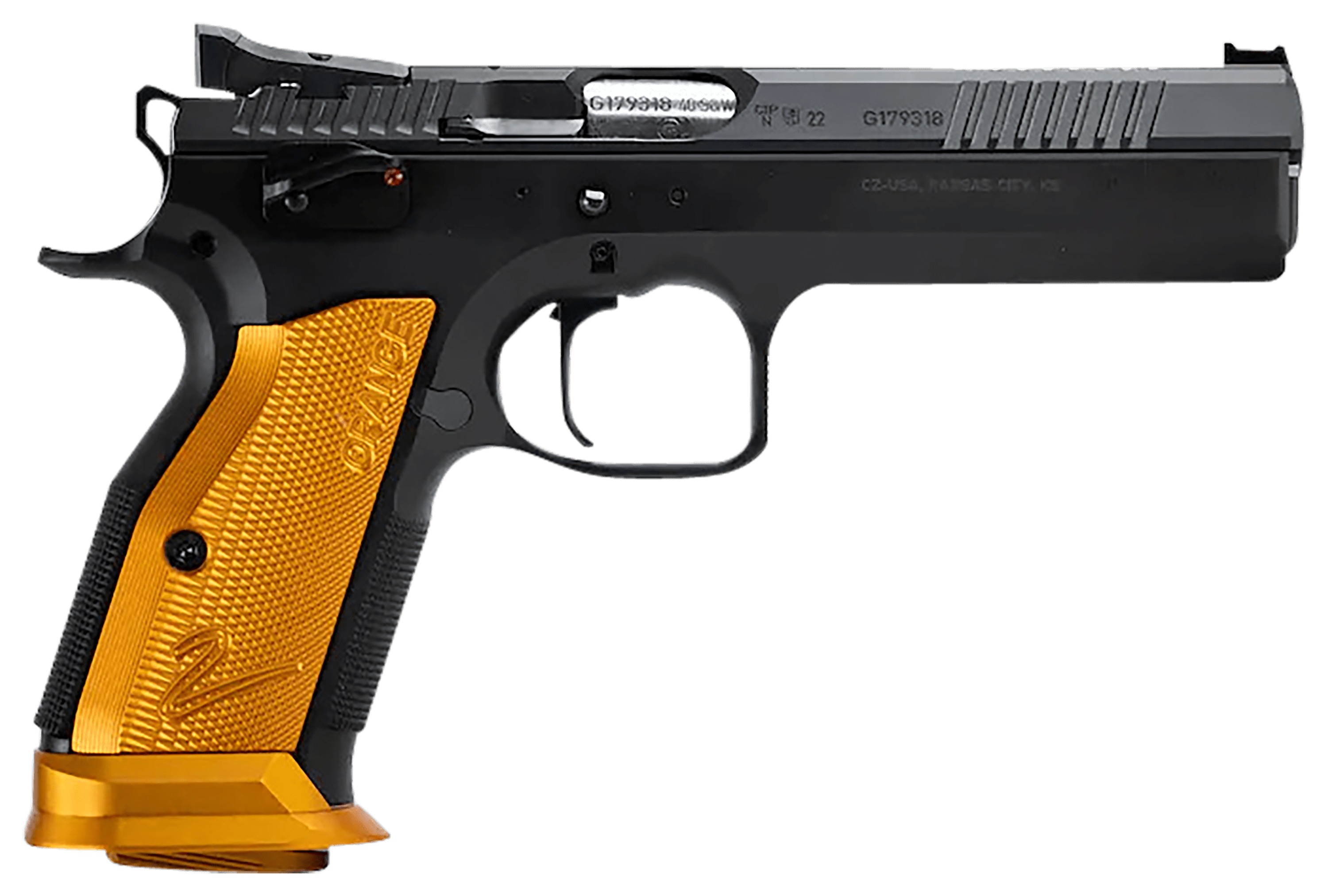 CZ Tactical Sport 2 Orange SemiAuto Pistol