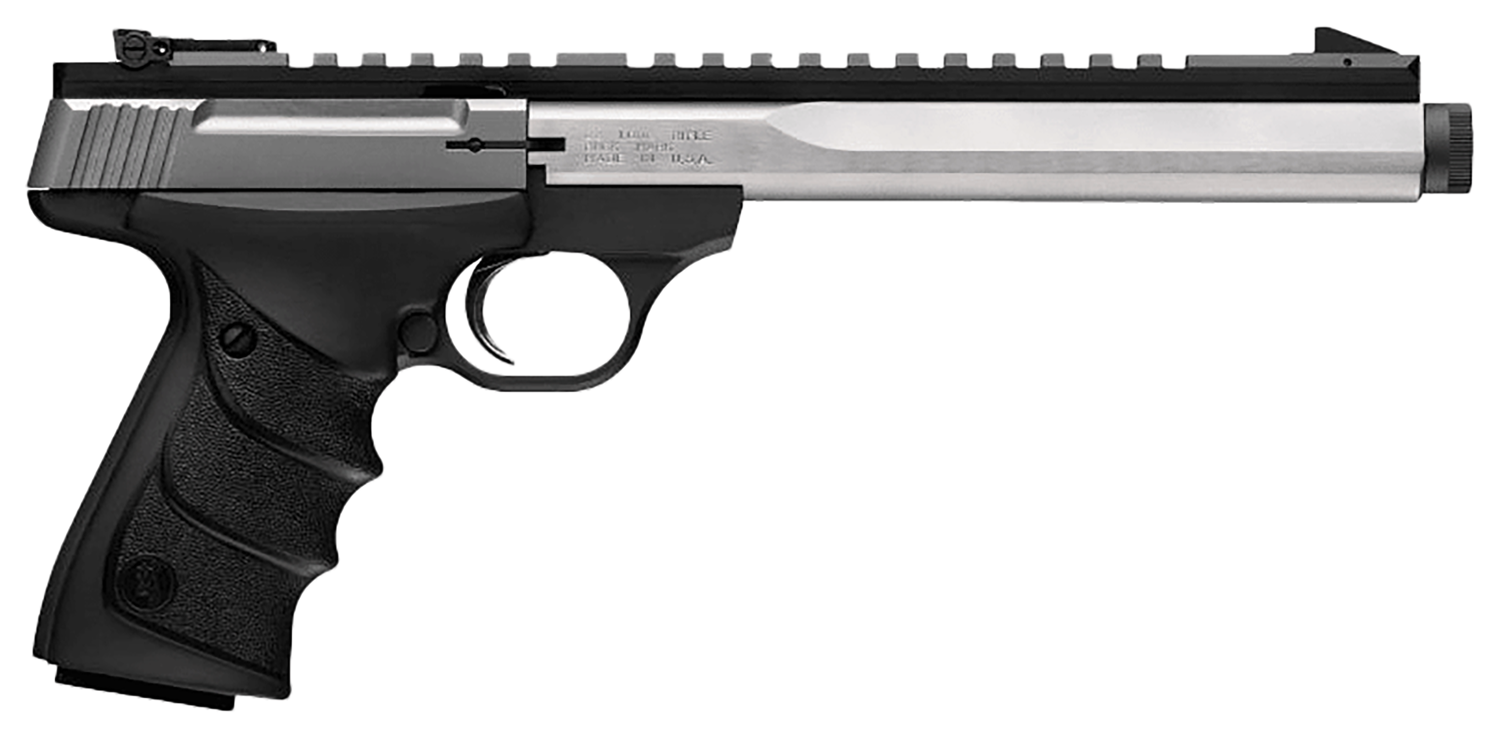 Browning Buck Mark Contour Stainless Suppressor-Ready Semi-Auto Rimfire Pistol - Bass Pro Shops