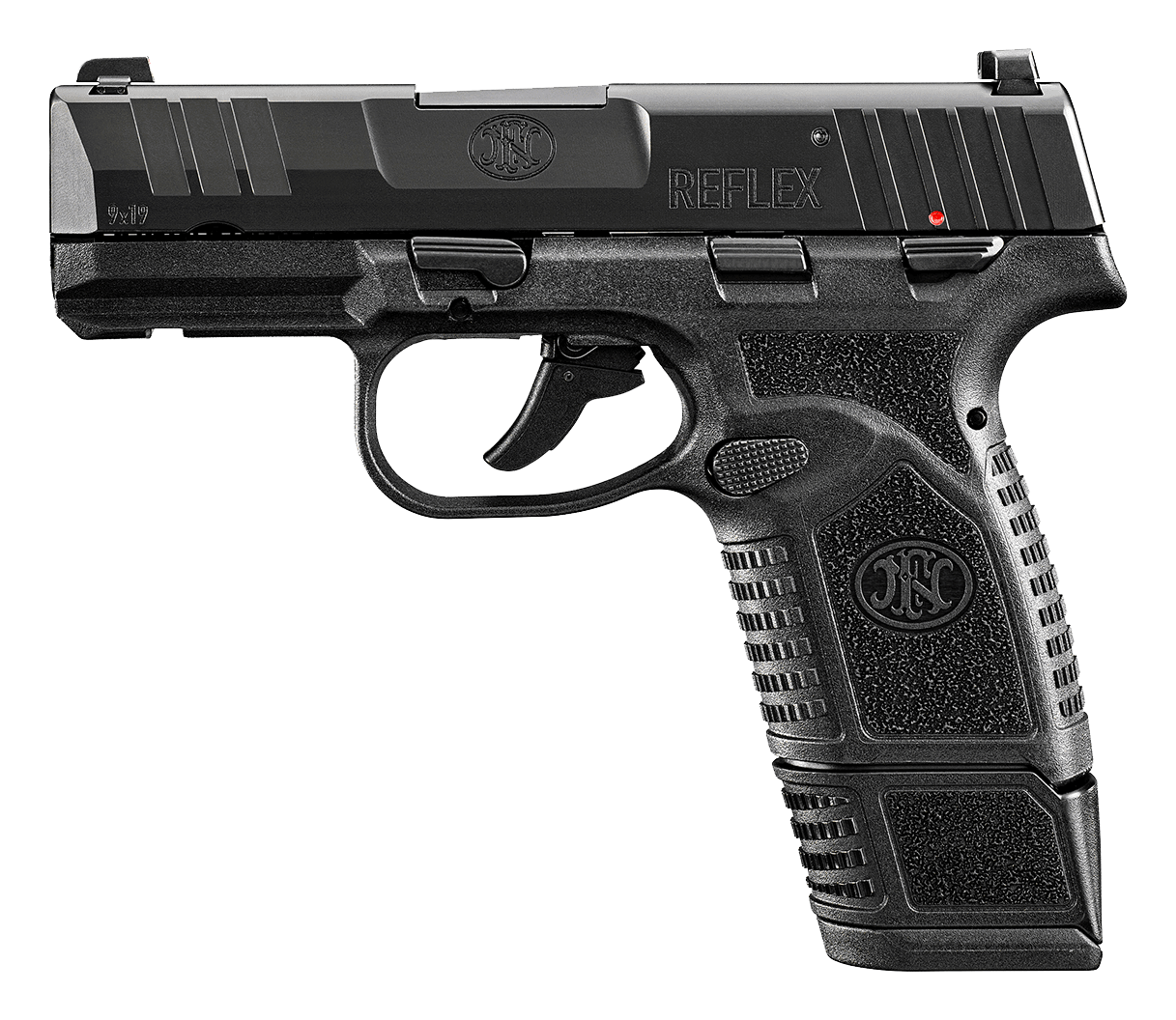 Image of FN Reflex Semi-Auto Pistol - Black - 15-Round Capacity