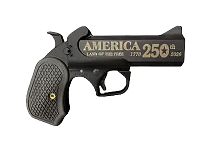 Bond Arms America 250th Anniversary Limited Edition Single-Action Derringer - Black - Bond Arms
