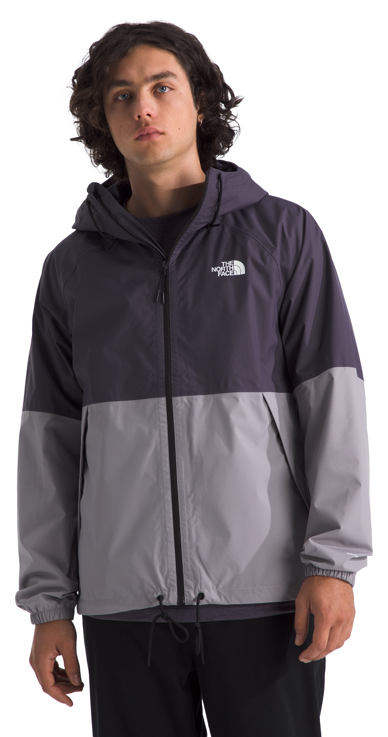 Image of The North Face Antora Rain Full-Zip Hoodie - Endless Dusk/Transcendent Grey