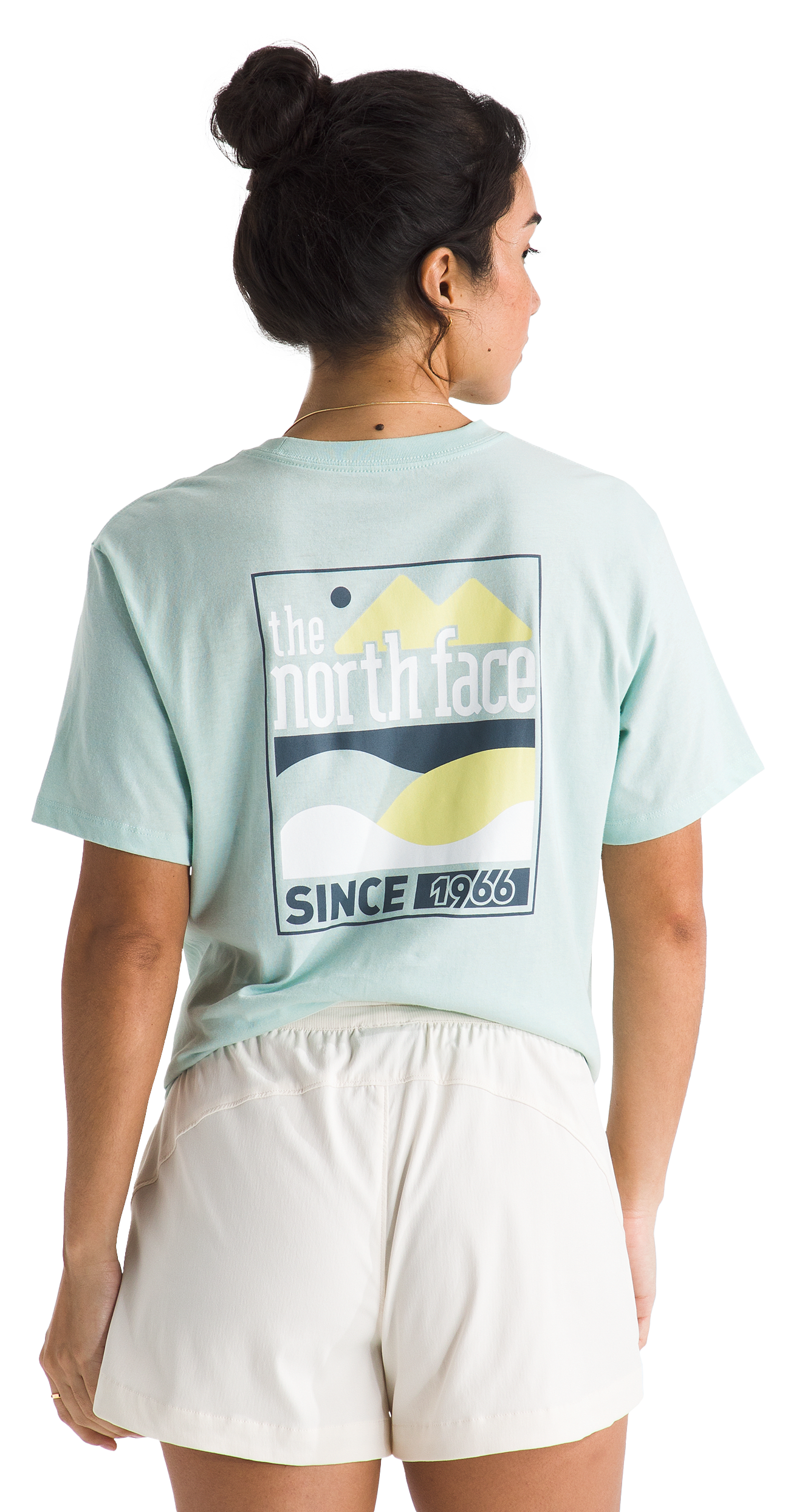 Image of The North Face Exploring Since 66 Graphic Short-Sleeve T-Shirt - Opal Frost