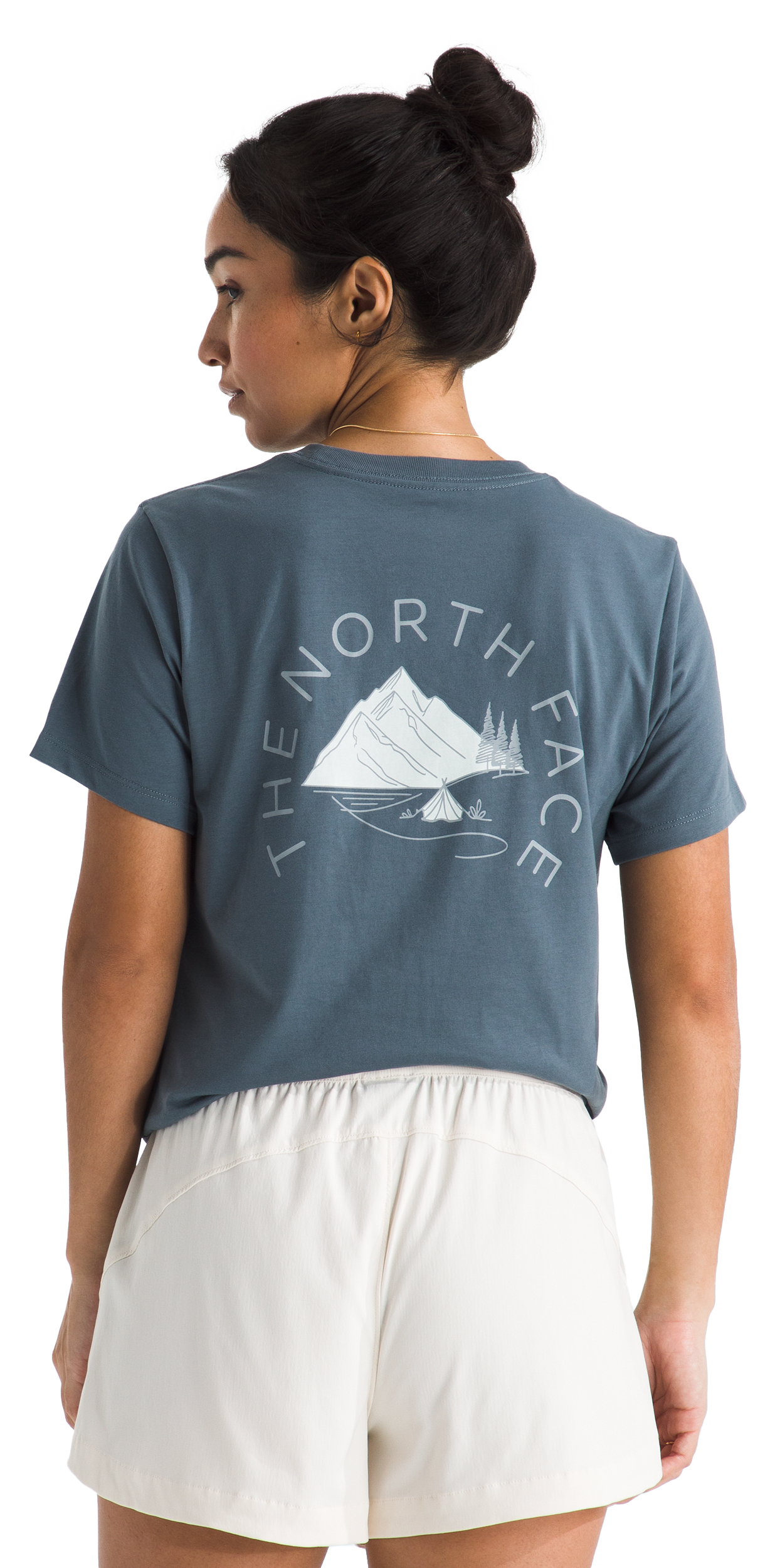 Image of The North Face Monte Graphic Short-Sleeve T-Shirt - Granite Grey