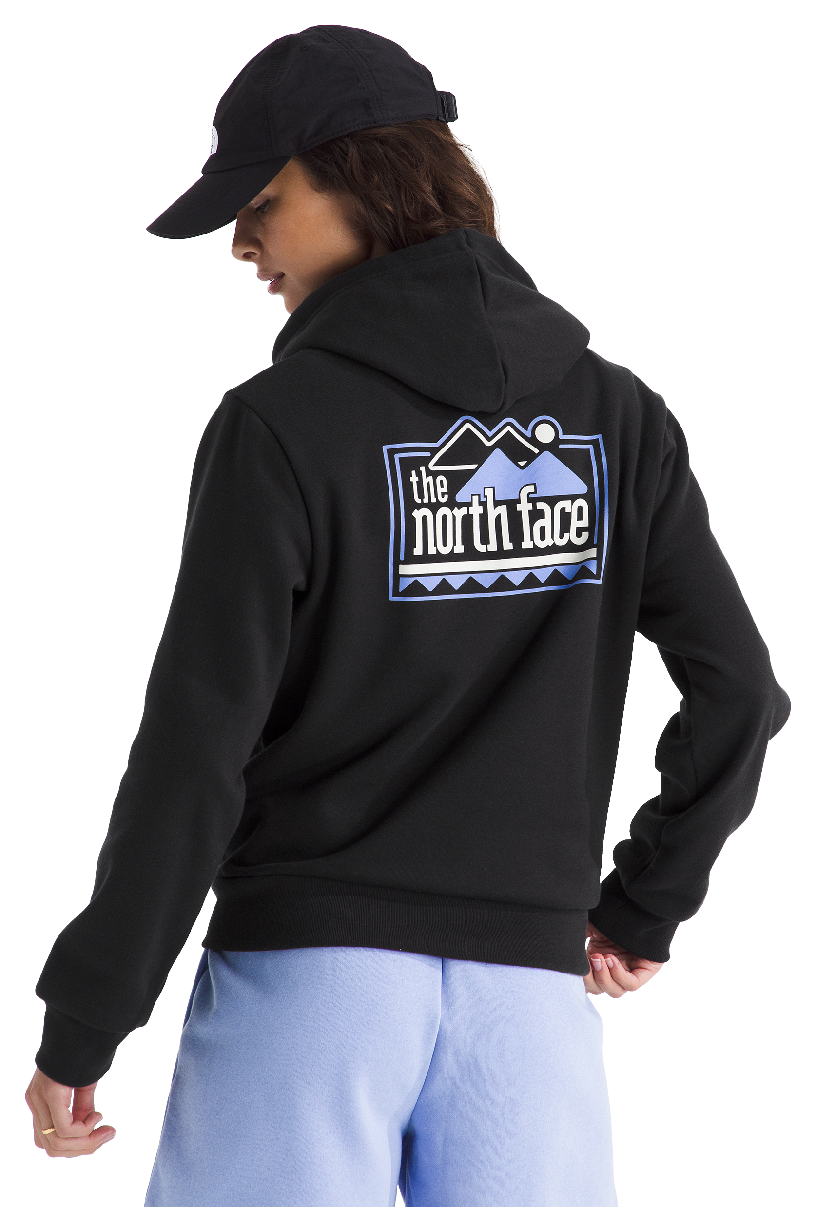 Image of The North Face Explore Pin Graphic Hoodie - TNF Black