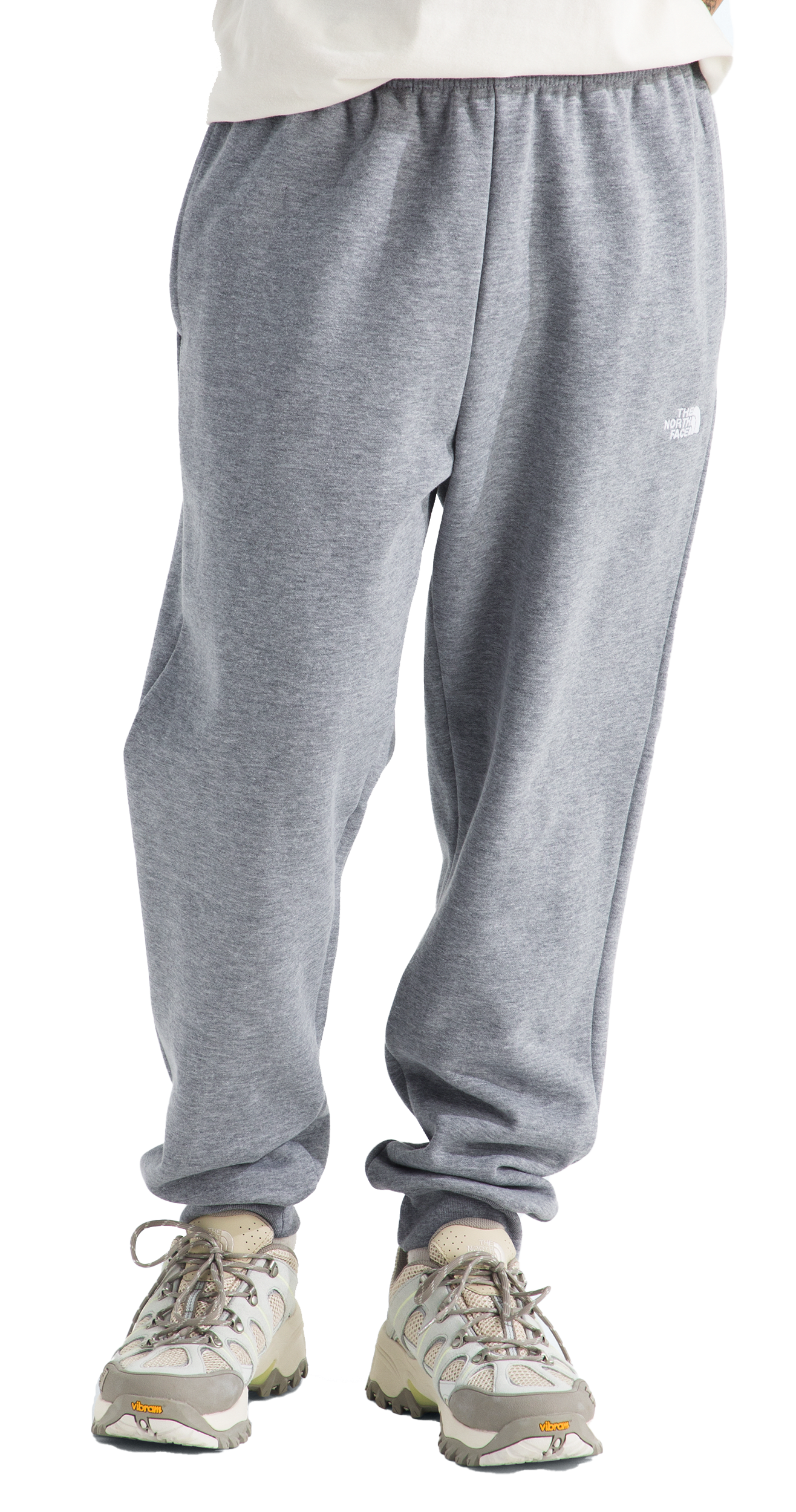 Image of The North Face Evolution Simple Dome Regular Joggers - TNF Pale Grey Heather