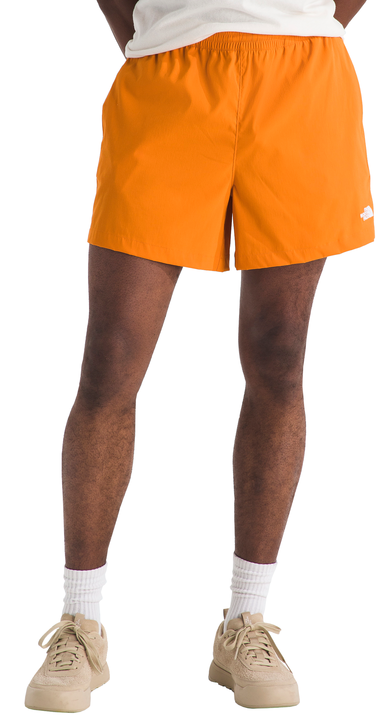 Image of The North Face Class V Pathfinder Pull-On 5'' Shorts - Dust Orange