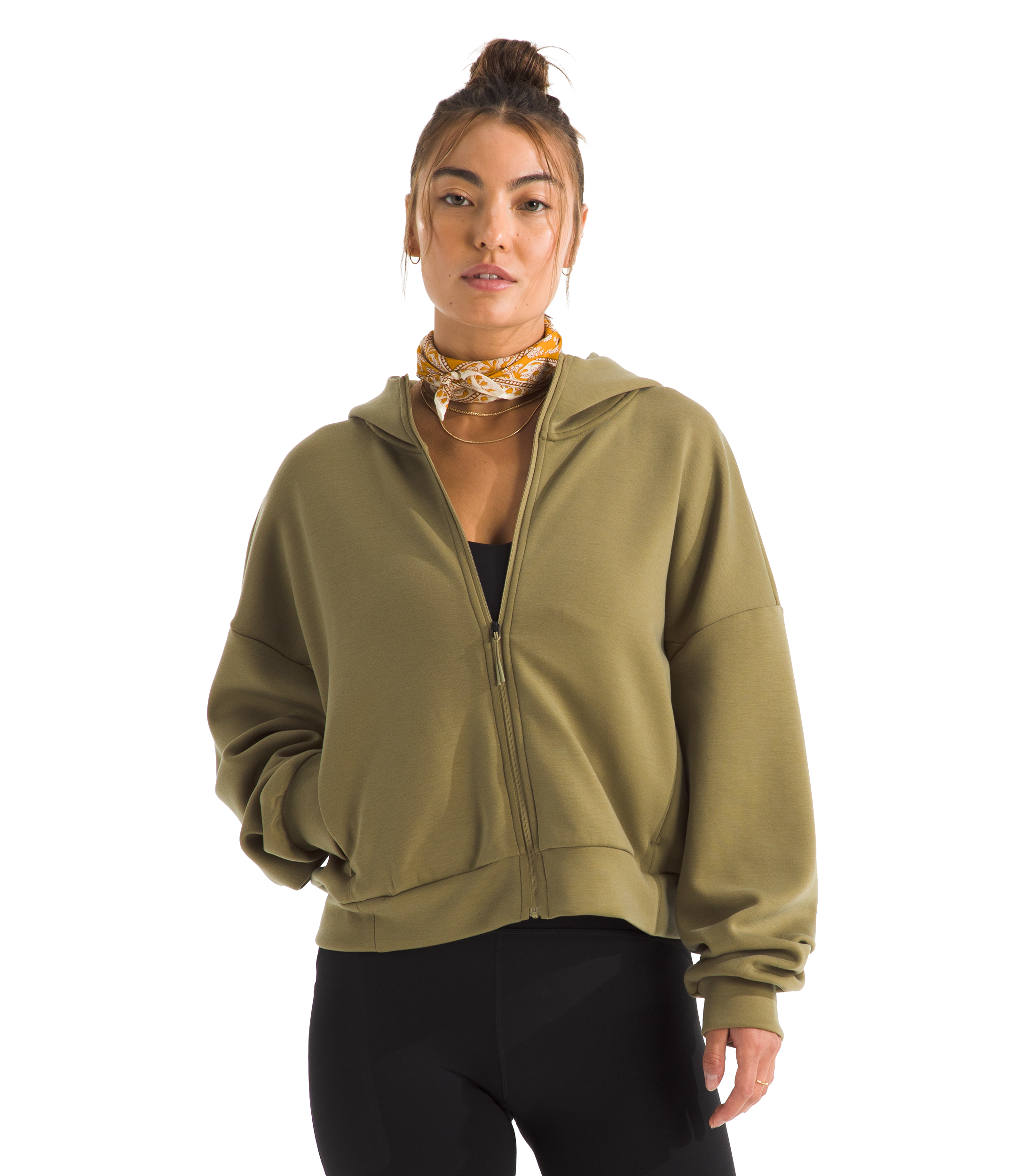 Image of The North Face Jaida Full-Zip Hooded Jacket - Cedar