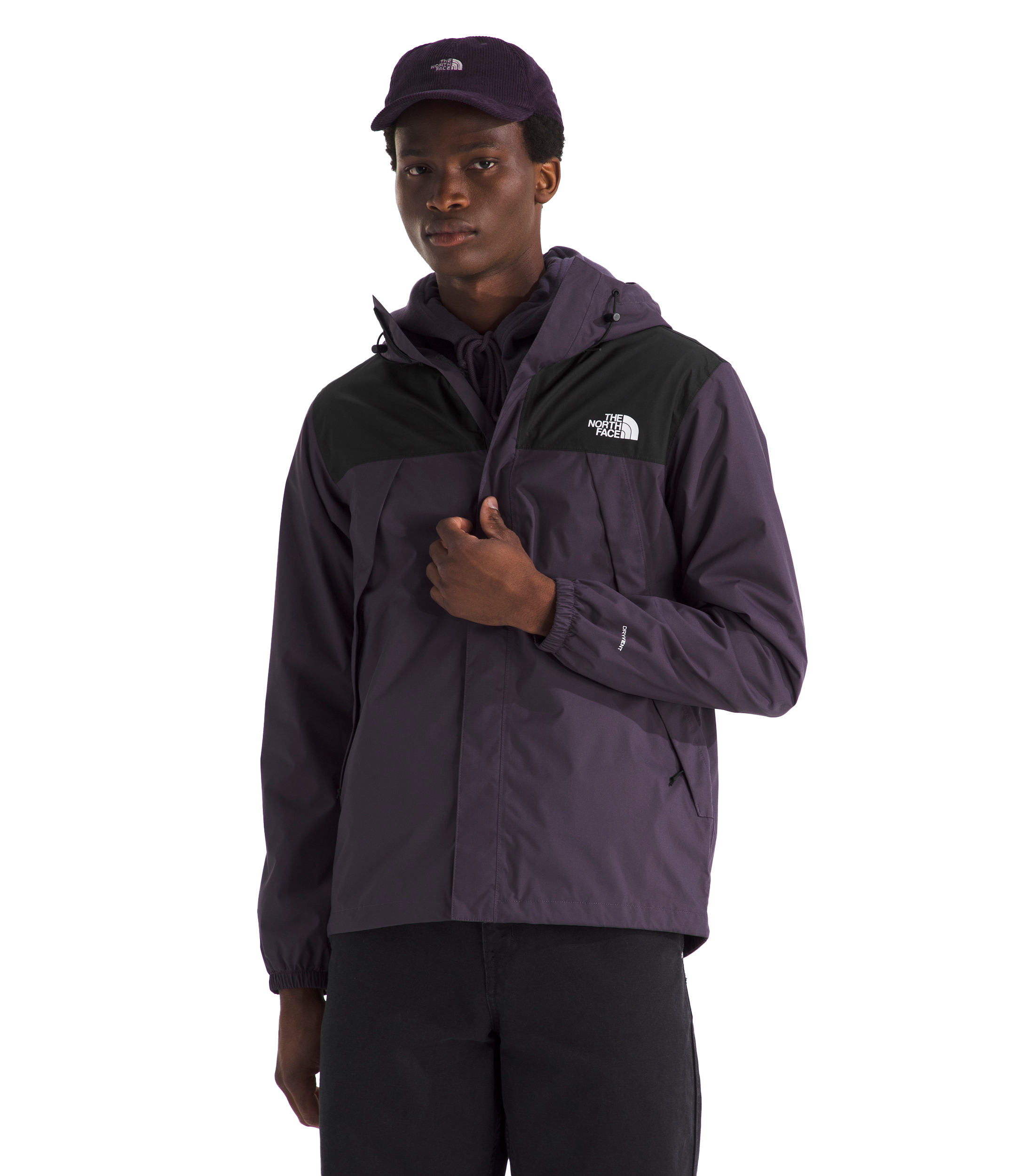 Image of The North Face Antora Waterproof Jacket - Endless Dusk/TNF Black