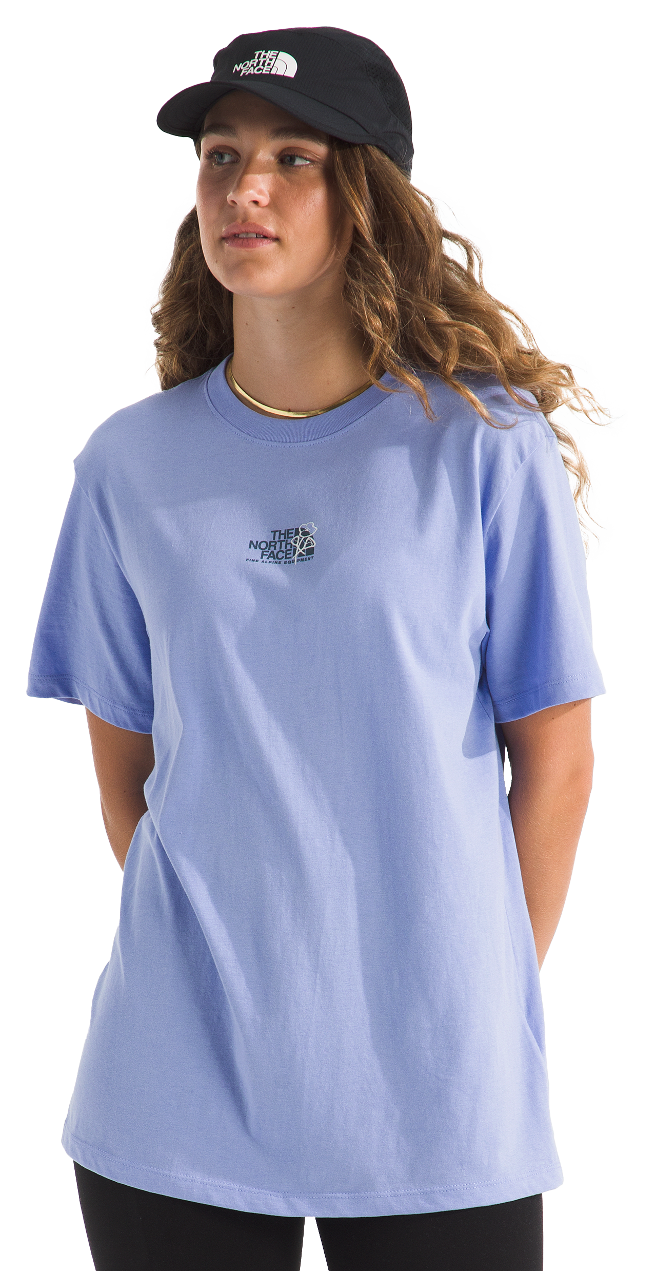 Image of The North Face Midnight Ember Relaxed Short-Sleeve T-Shirt - Periwinkle Glow