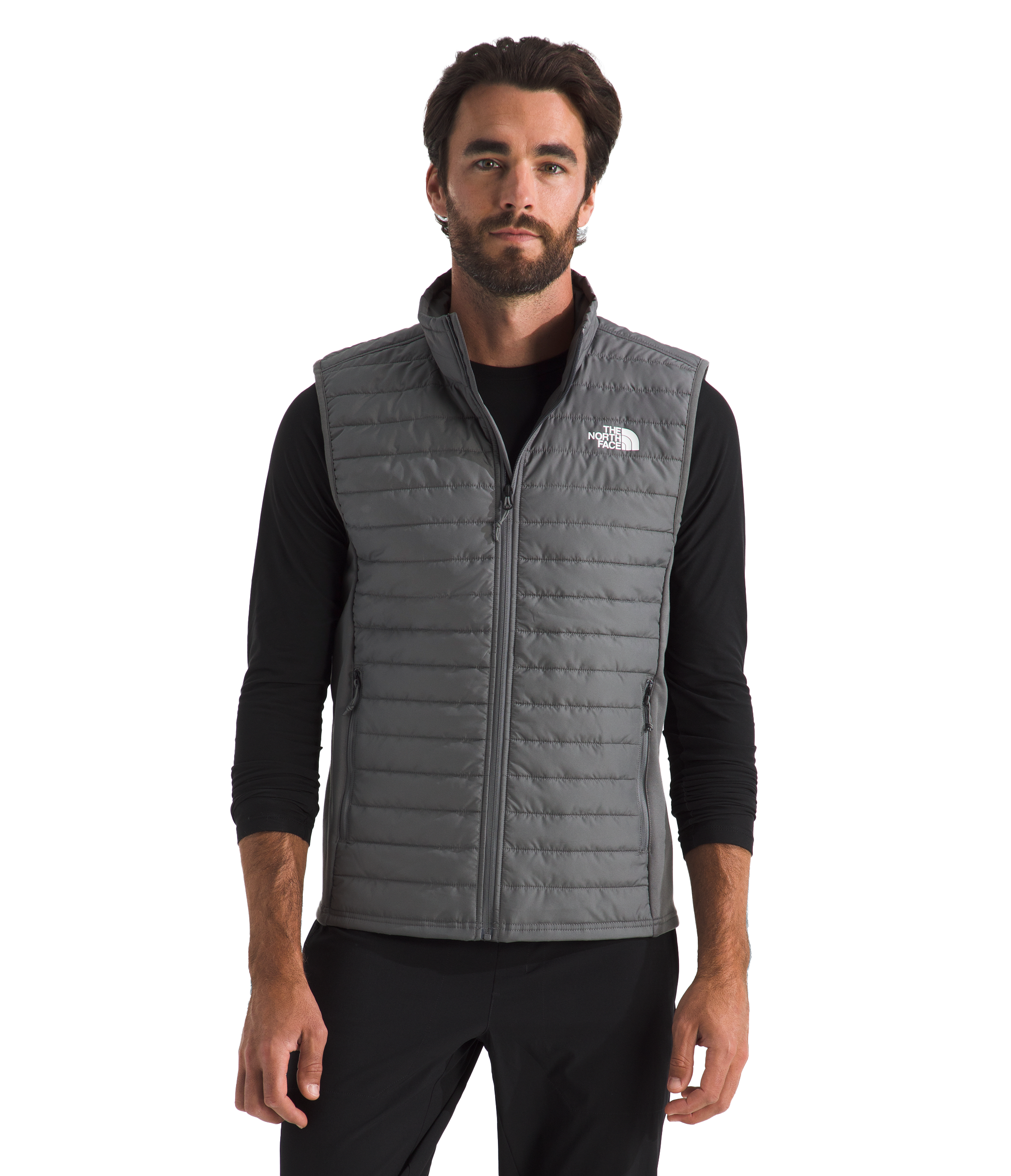 Image of The North Face Canyonlands Hybrid Vest - Smoked Pearl