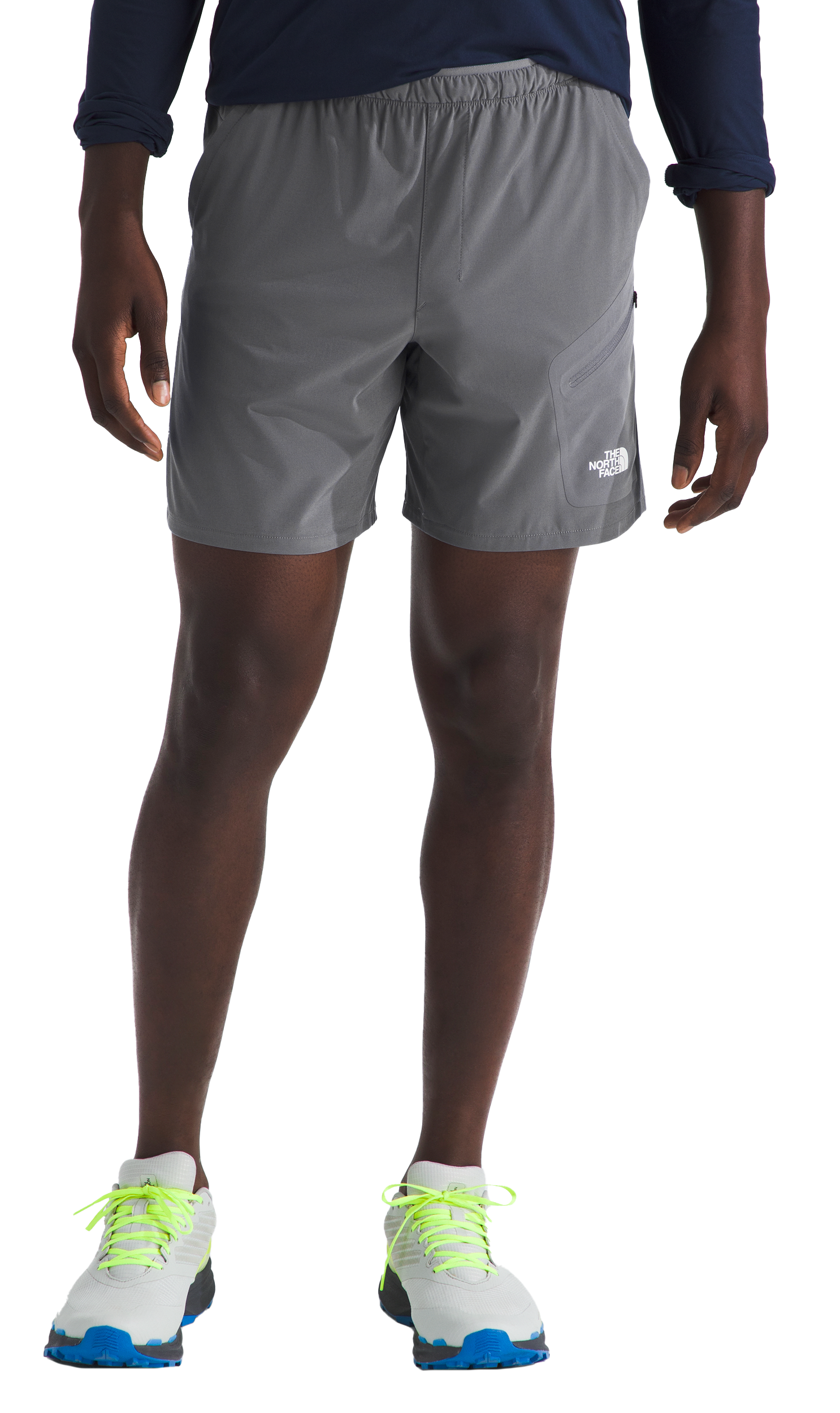 Image of The North Face Lightstride Shorts - Smoked Pearl