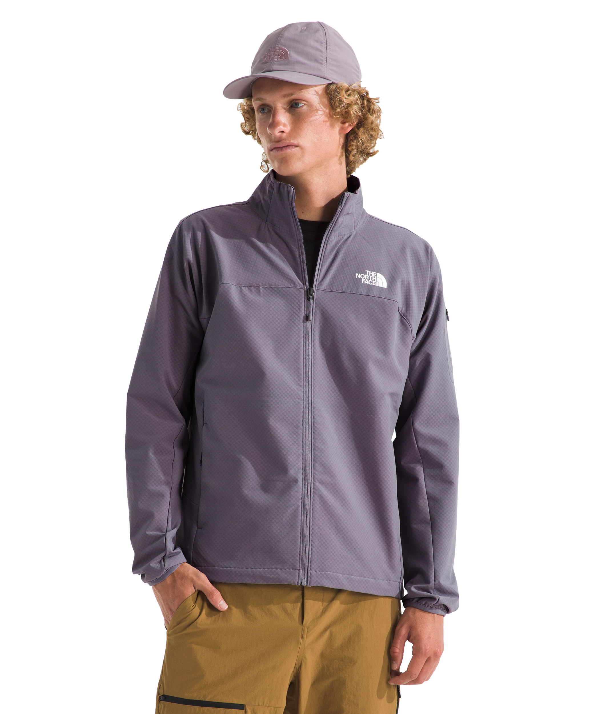 Image of The North Face Tek Approach Jacket - Transcendent Grey