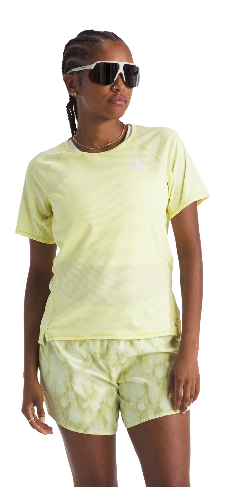 Image of The North Face Sunriser Short-Sleeve Shirt - Lemon Mist