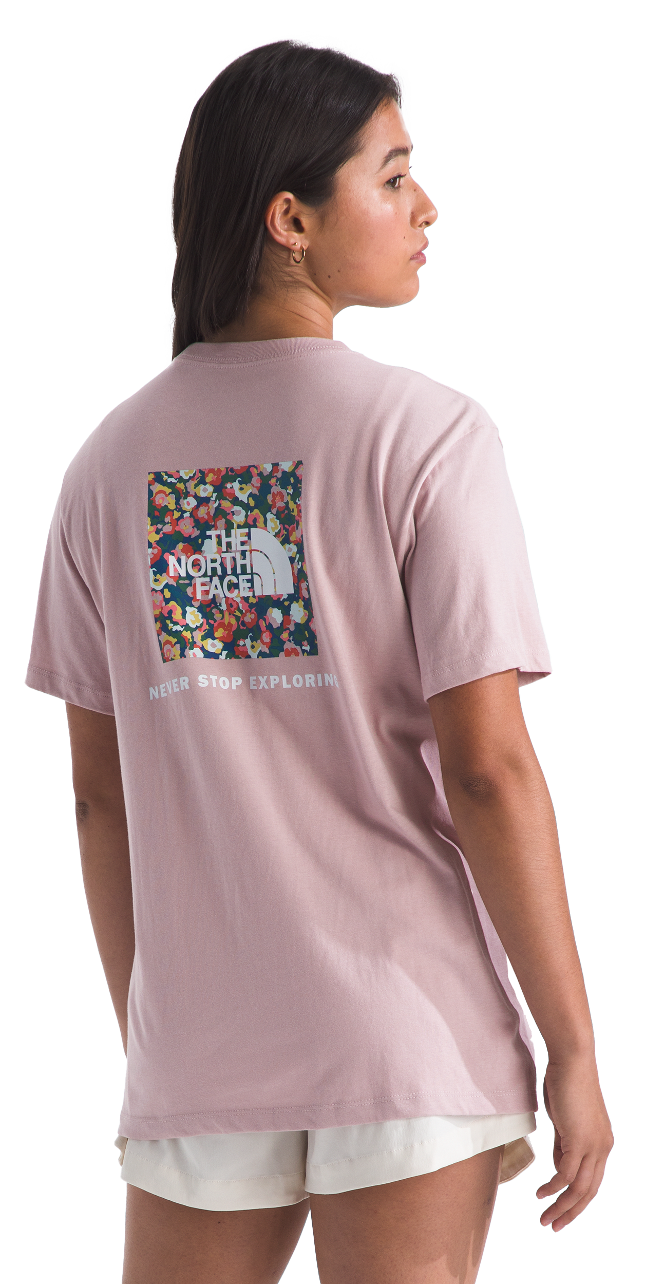 Image of The North Face Wildflower Relaxed Short-Sleeve T-Shirt - Metal Pink
