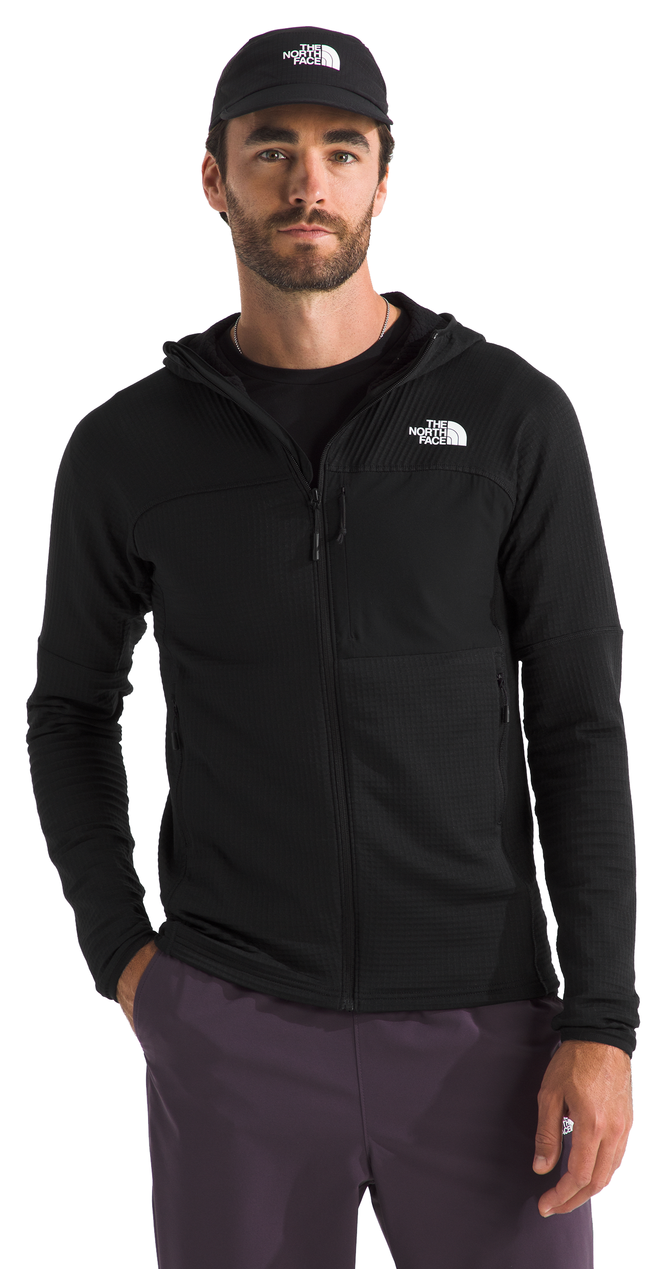 Image of The North Face Polartec Power Grid Stormgap Hoodie - TNF Black