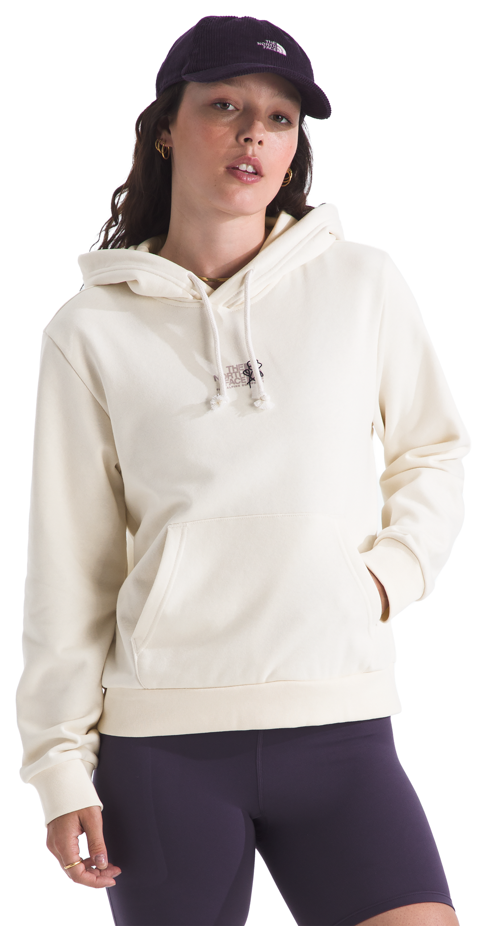 Image of The North Face Midnight Ember Hoodie - White Dune