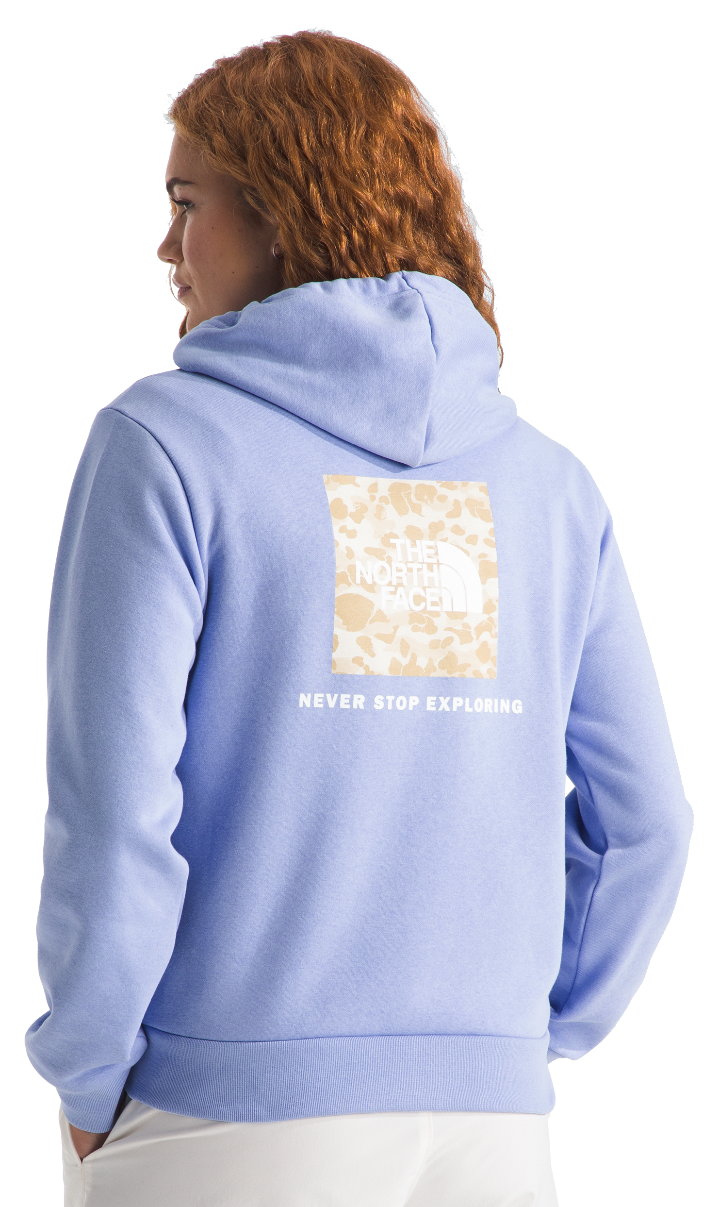 Image of The North Face Pebble Path Graphic Hoodie - Periwinkle Glow