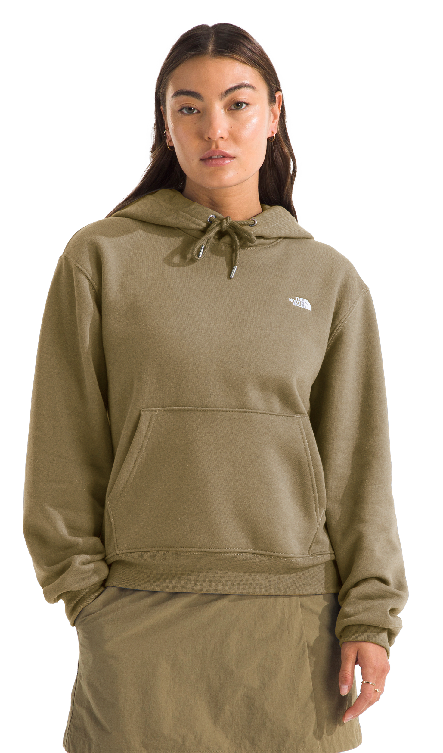 Image of The North Face Essential Simple Dome Relaxed Hoodie - Cedar