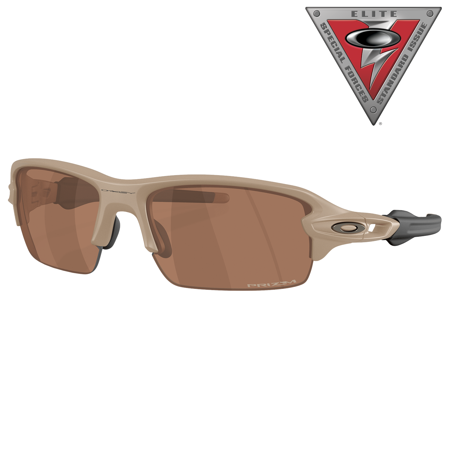 Image of Oakley SI Flak 2.0 OO9511 Prizm Bronze Mirror Sunglasses