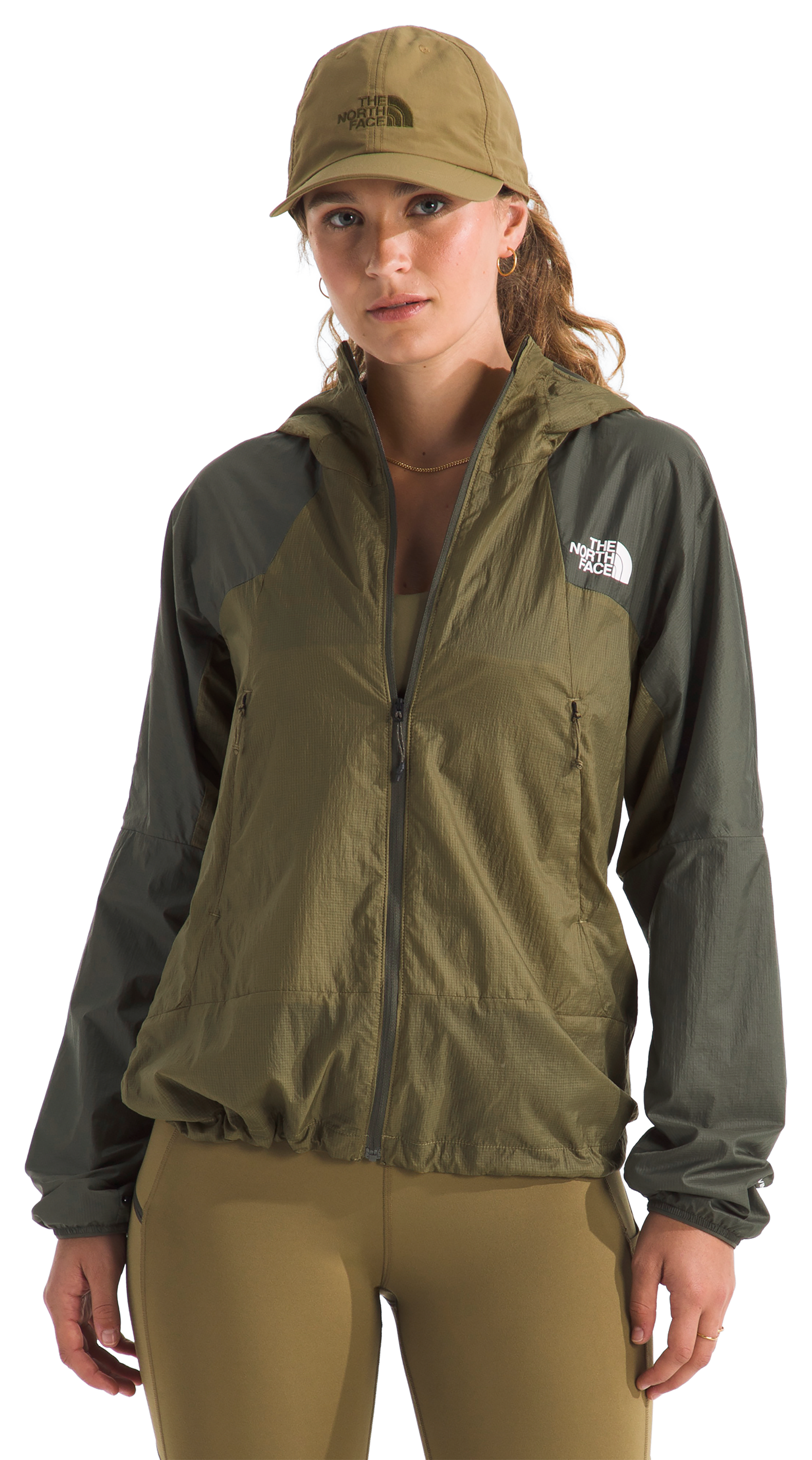 Image of The North Face Ridgelite FUTUREFLEECE Wind Jacket - Cedar/New Taupe Green