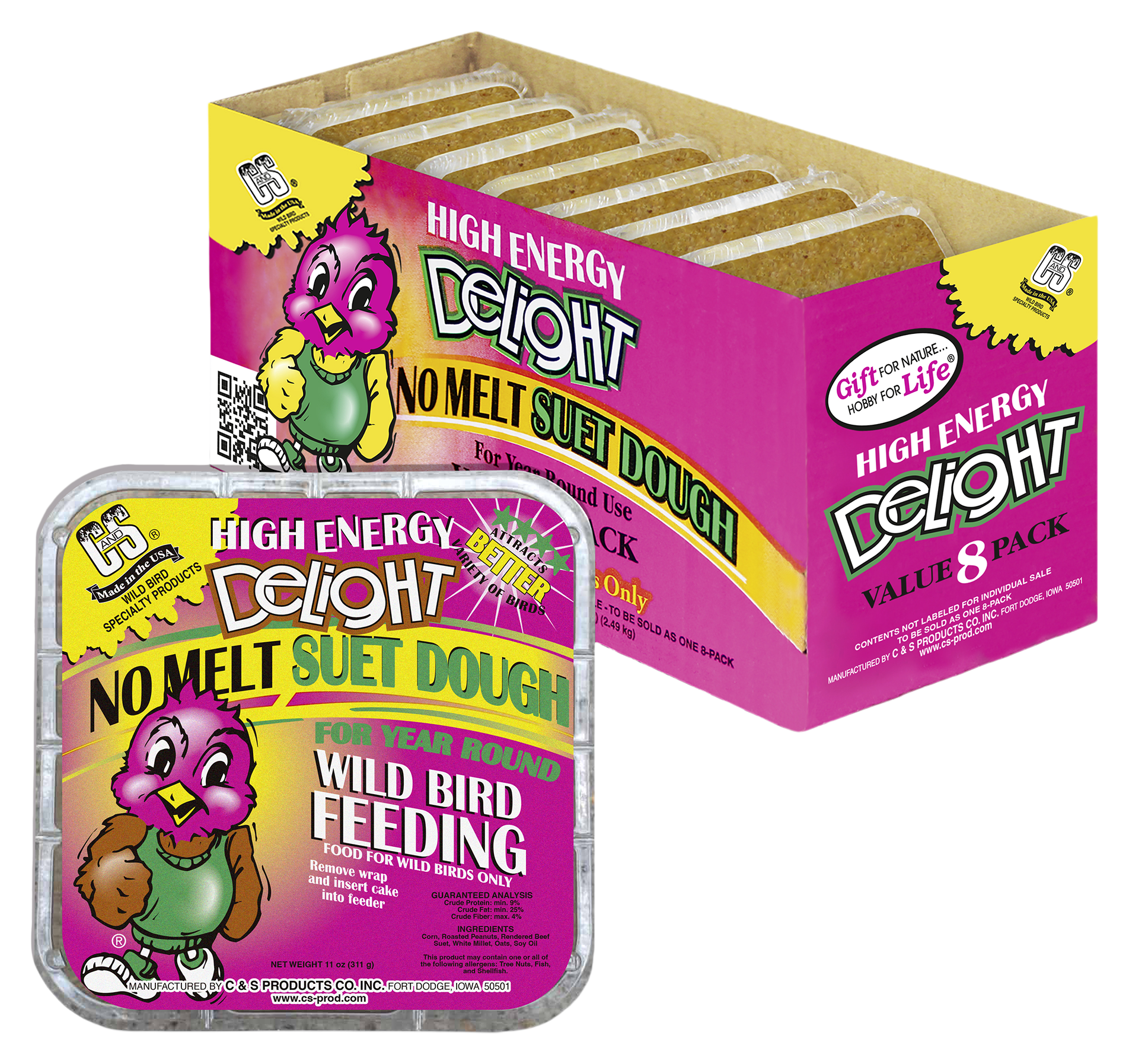C&S C&S High Energy Delight Suet Dough Value Pack - $11.99 at Bass Pro Shops