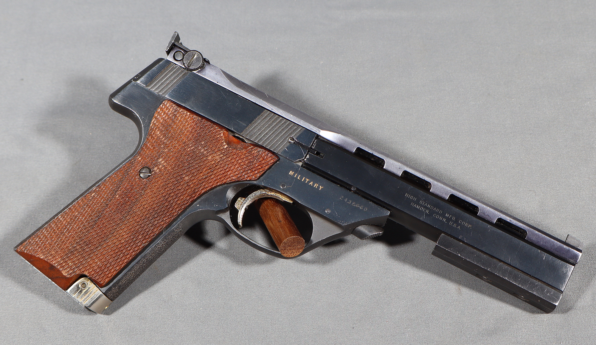 Image of High Standard ~ The Victor Military ~ .22 long rifle